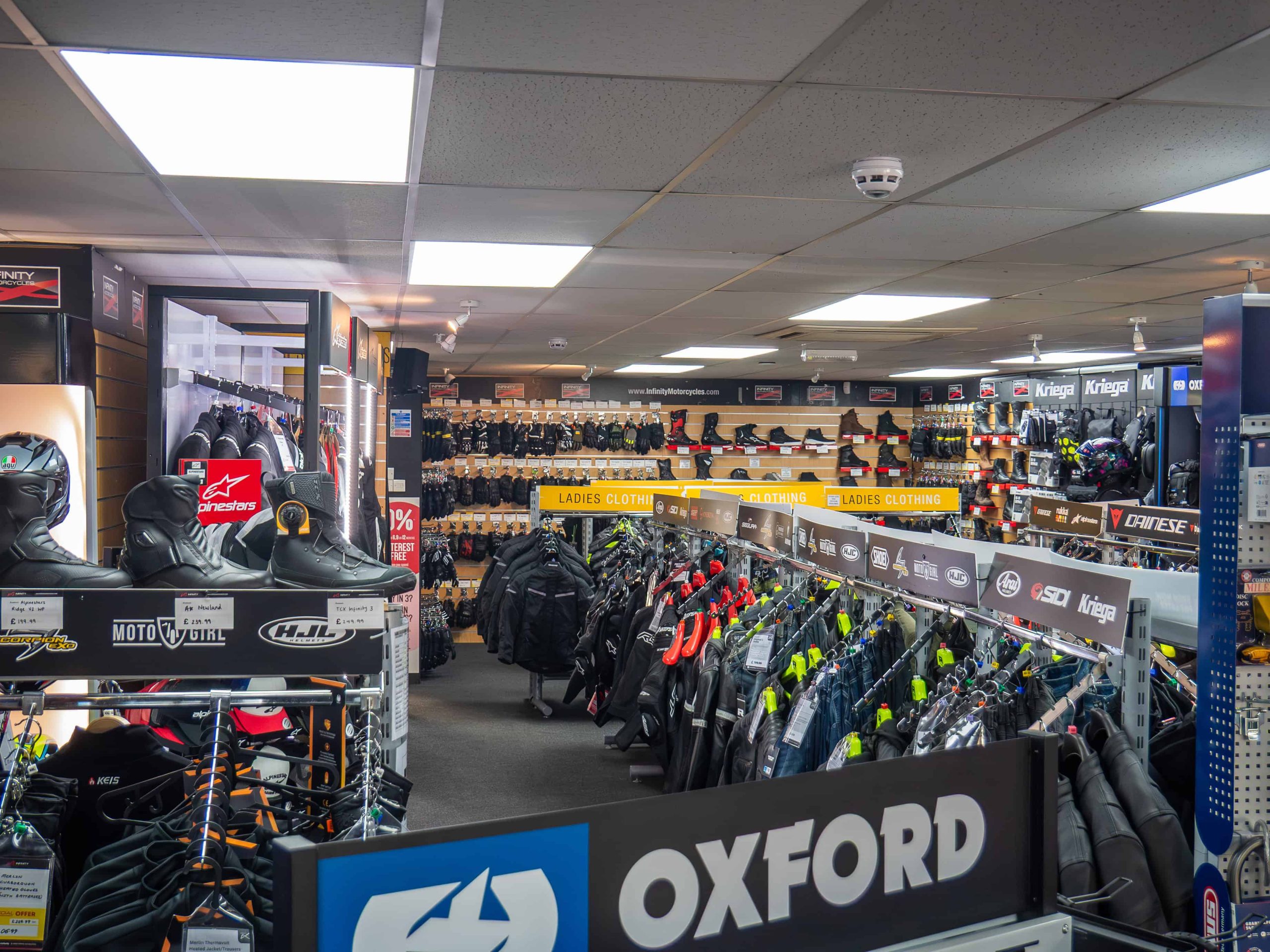 Inside the Watford store.