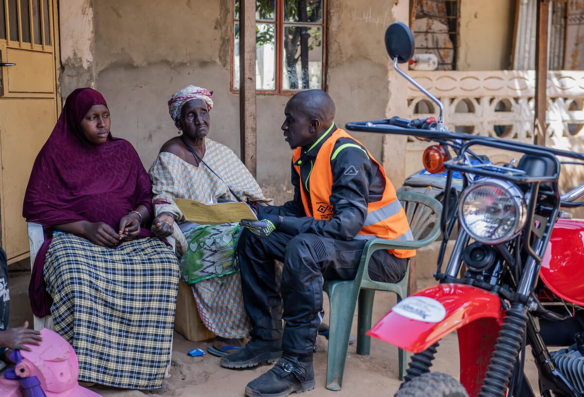 Two Wheels for Life Ride The Gambia