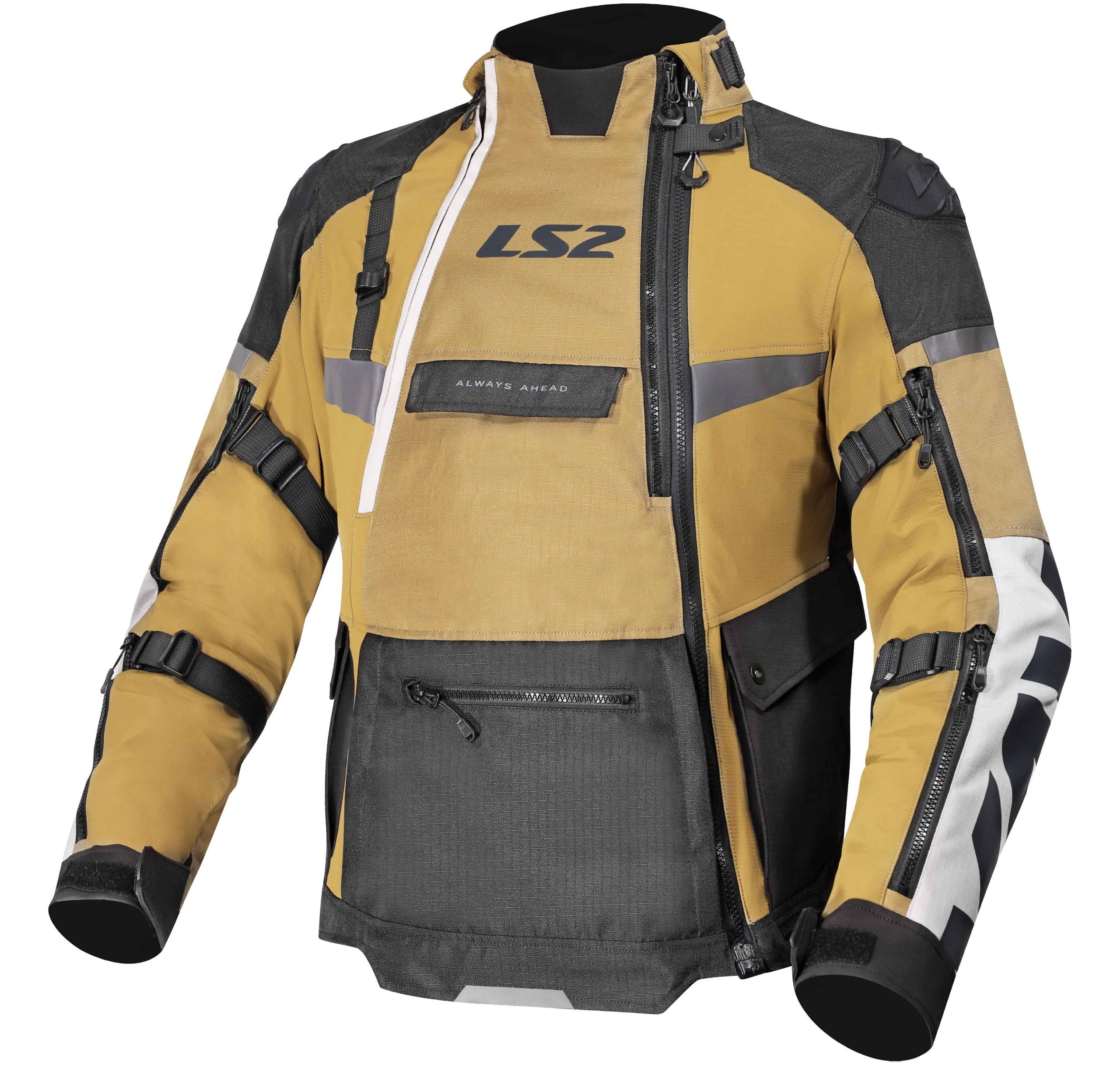 64290F0117-LS2 X-MASTER MAN JACKET_SAND_BLACK_GREY