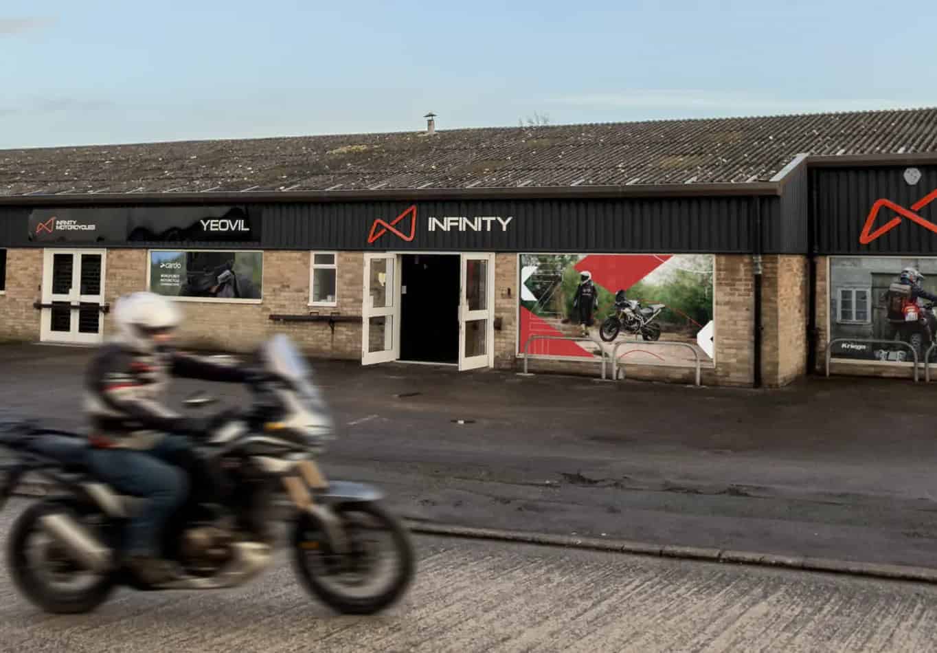 Infinity's Yeovil store.