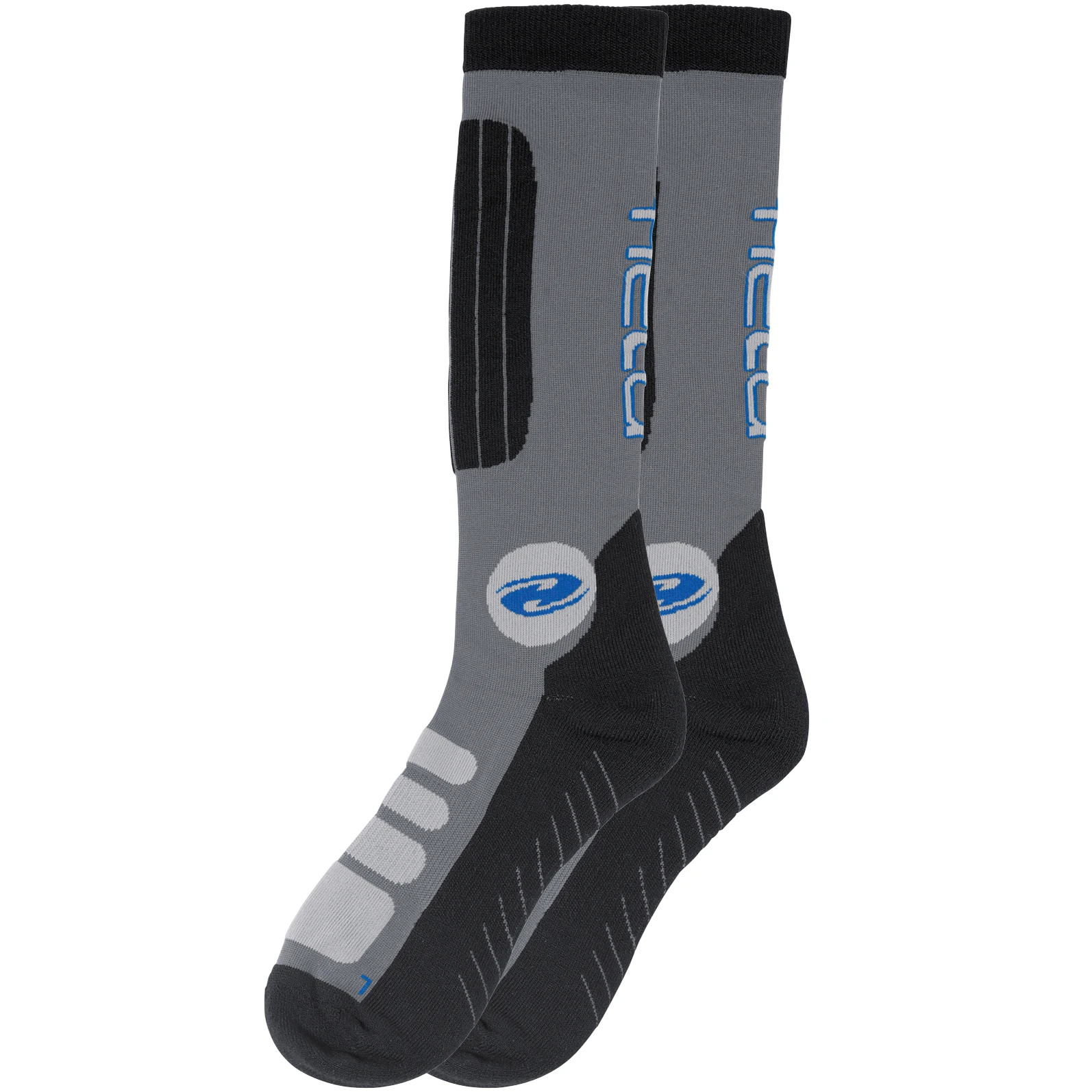 Held Held Summer Biker Socks Long - Grey / Black