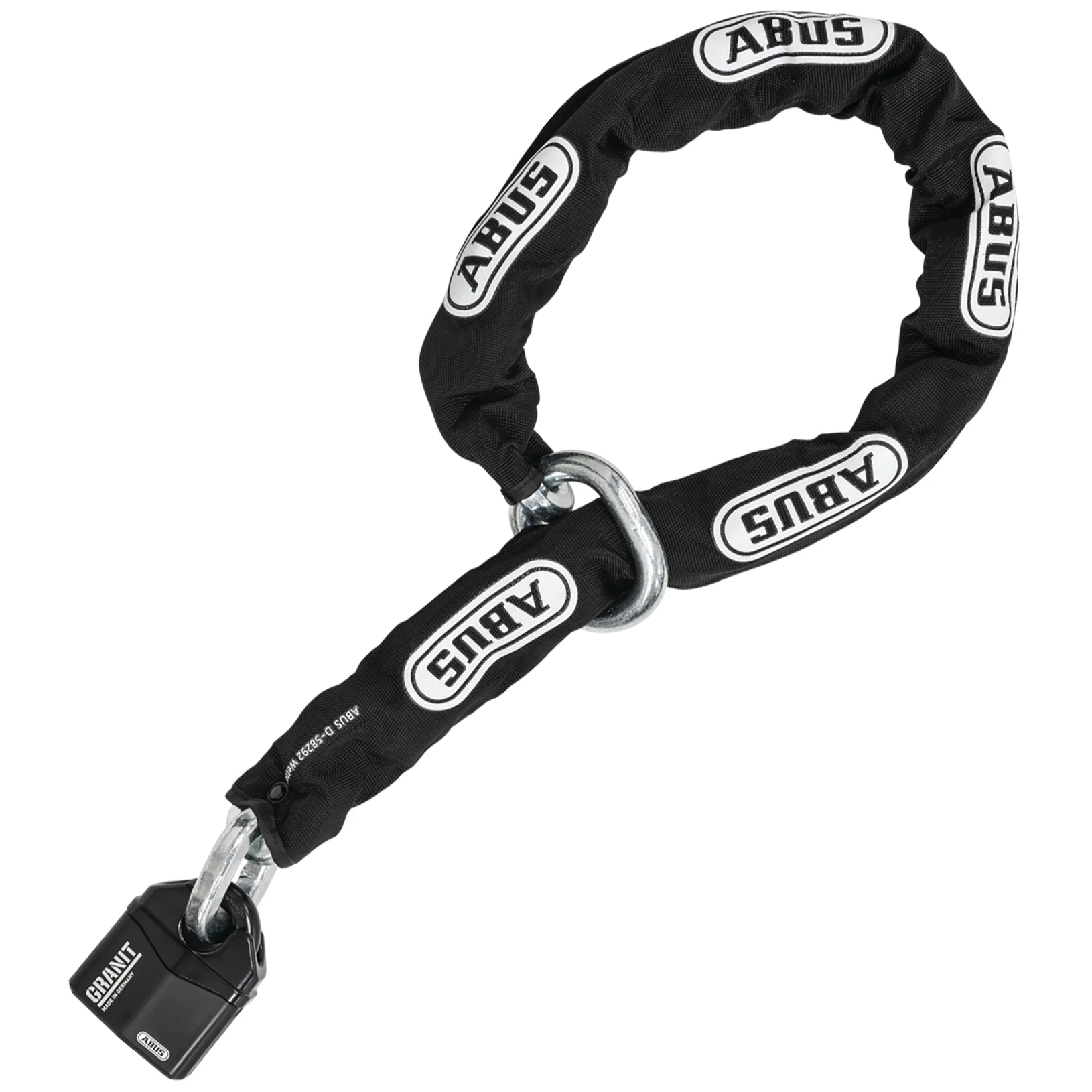ABUS ABUS Granit Power Chain 37RK/80 and 14KS/120 Black Loop