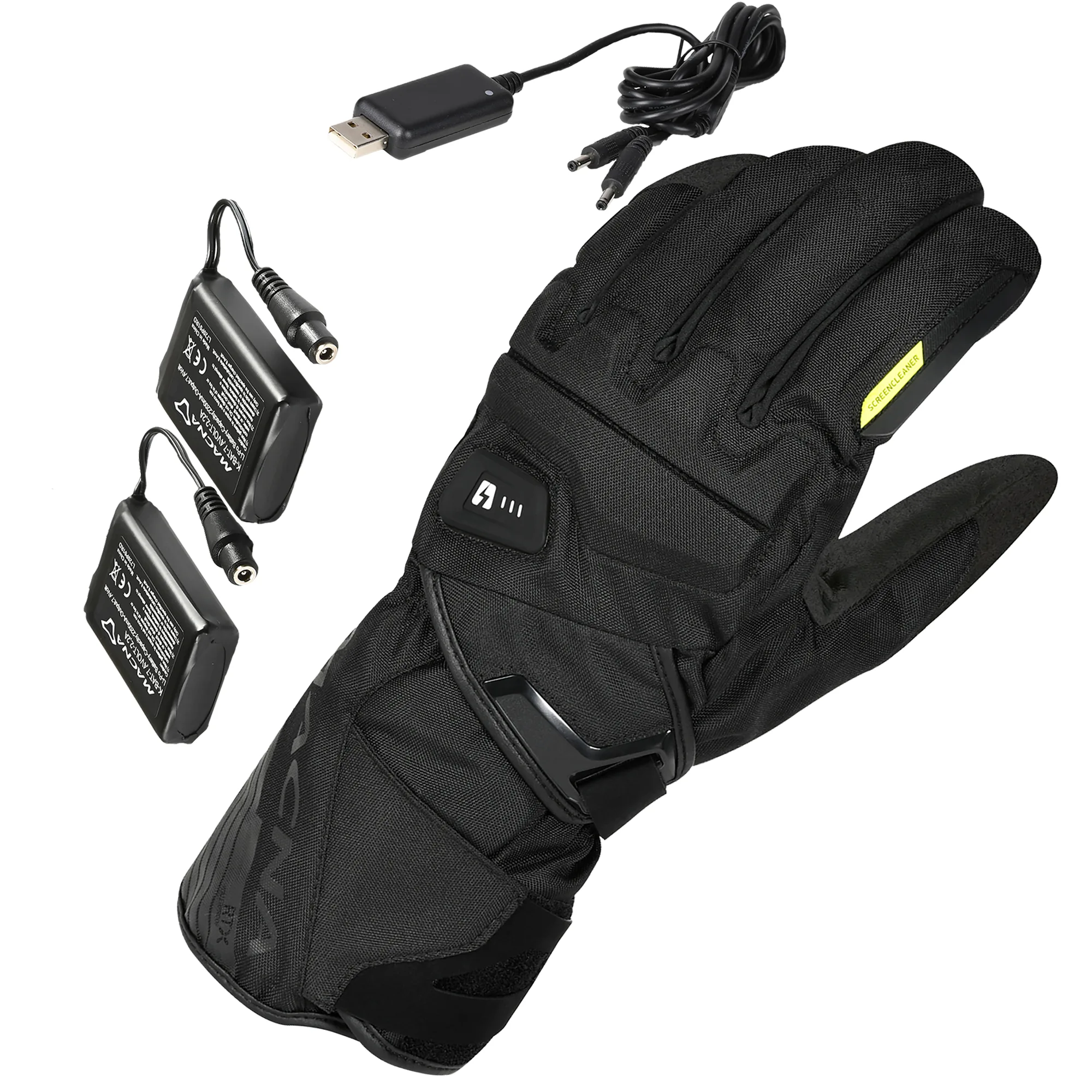 Macna Macna Foton 2.0 Heated Glove kit - Black