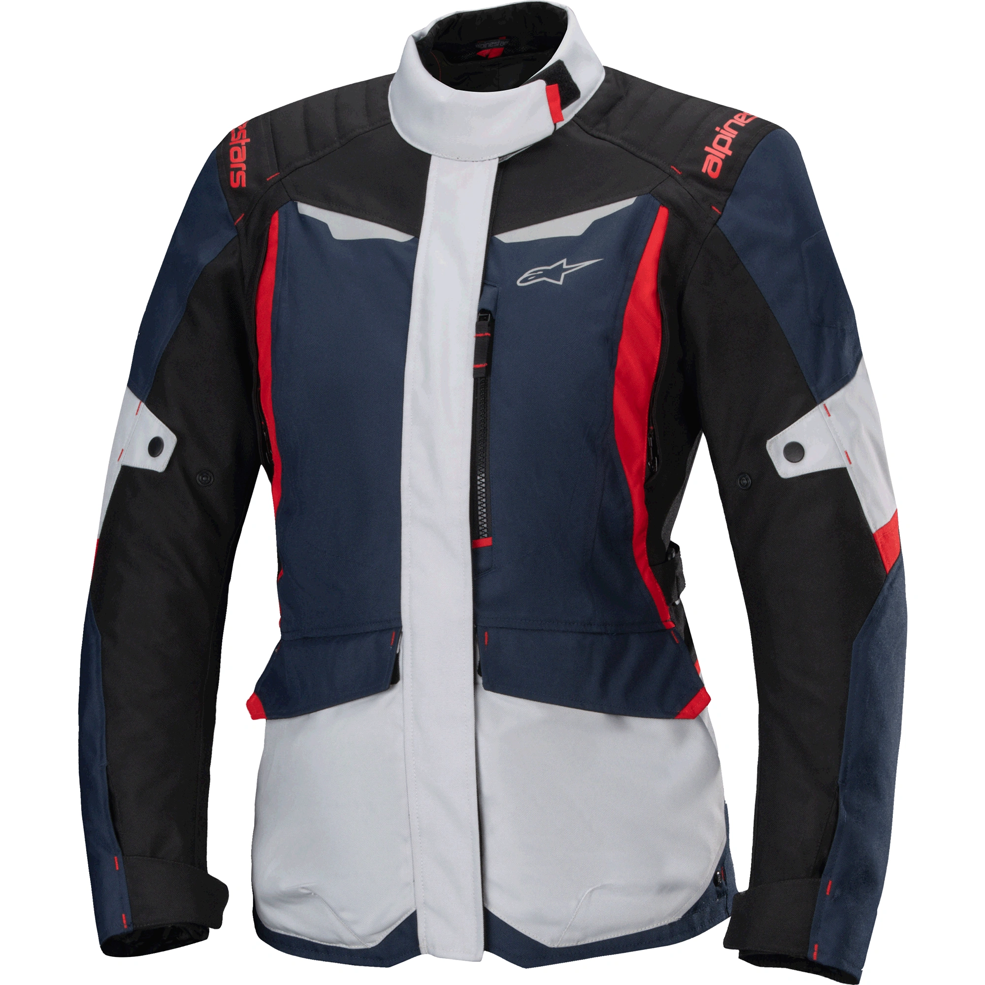 Alpinestars Alpinestars Stella ST-1 Waterproof Jacket - Dark Blue / Black / Bright Red