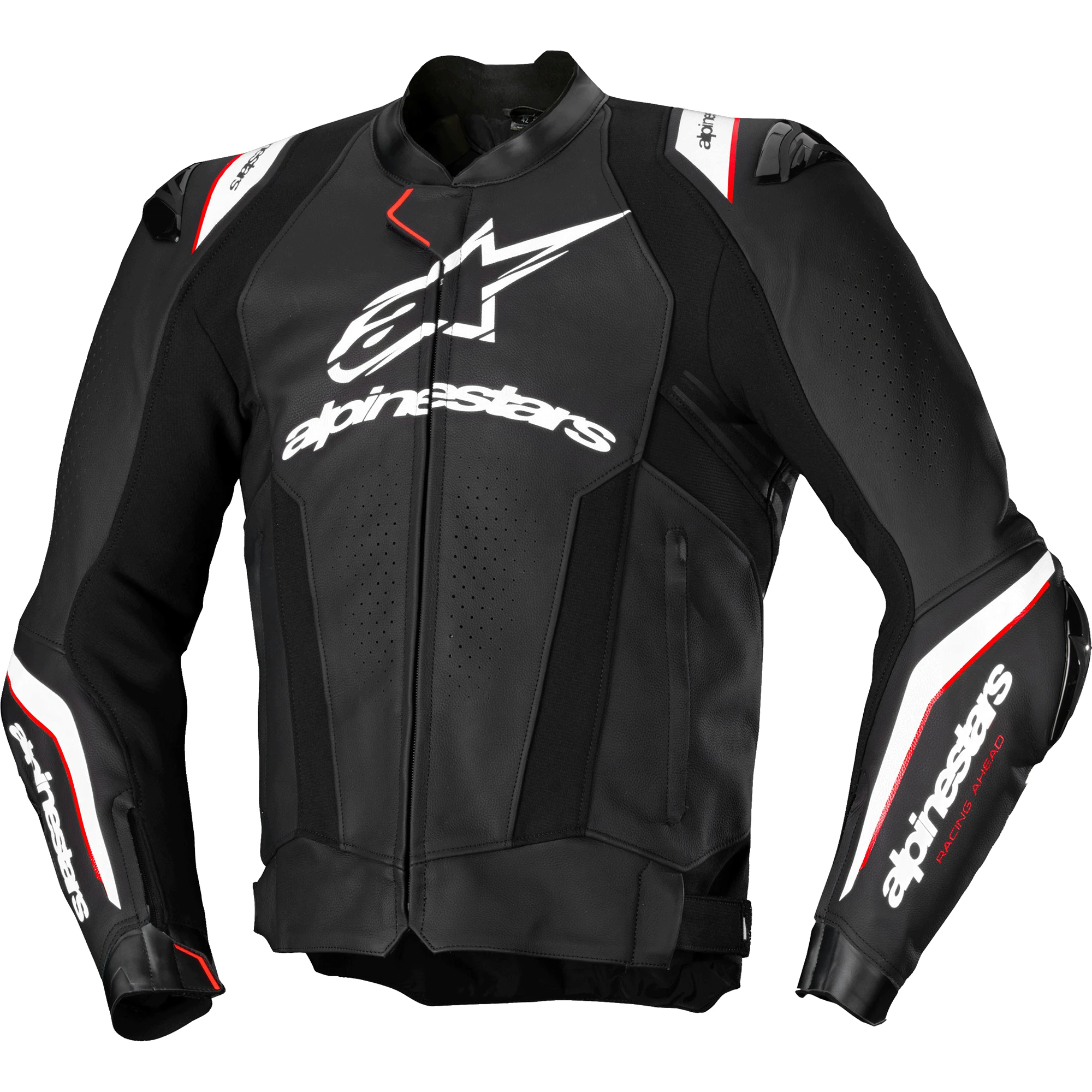 Alpinestars Alpinestars Missile V3 Ignition Leather Jacket - Black / White