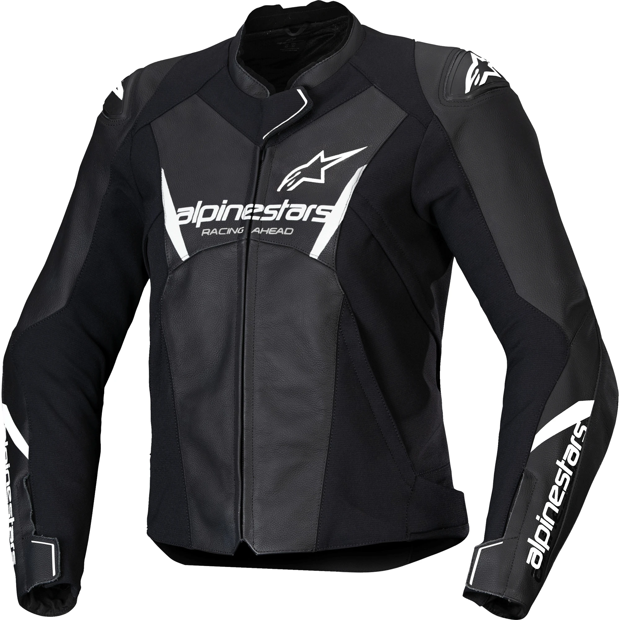 Alpinestars Alpinestars Stella Faster V3 Leather Jacket - Black / White