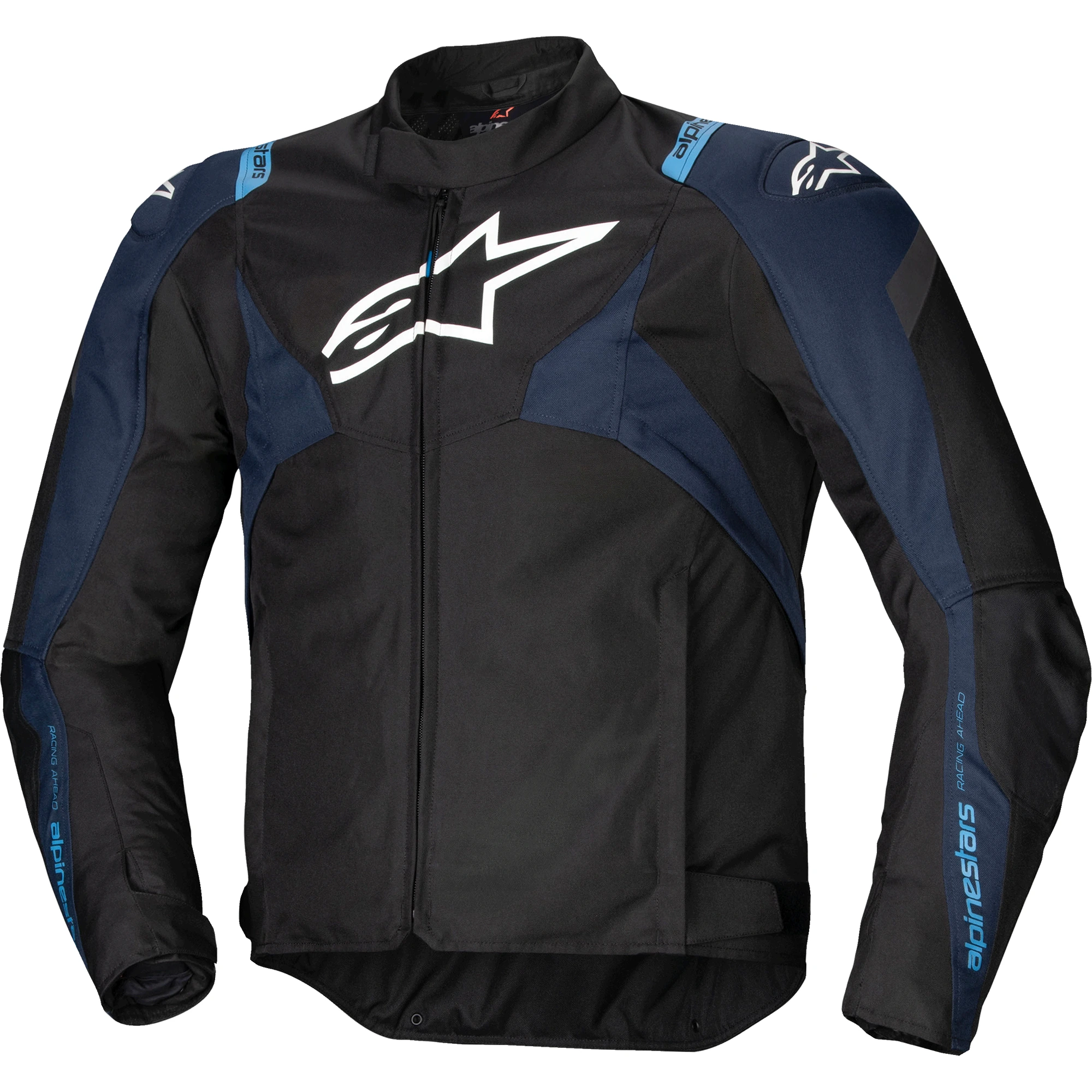Alpinestars Alpinestars T-Jaws V4 Waterproof Textile Jacket - Black / Dark Blue / Blithe