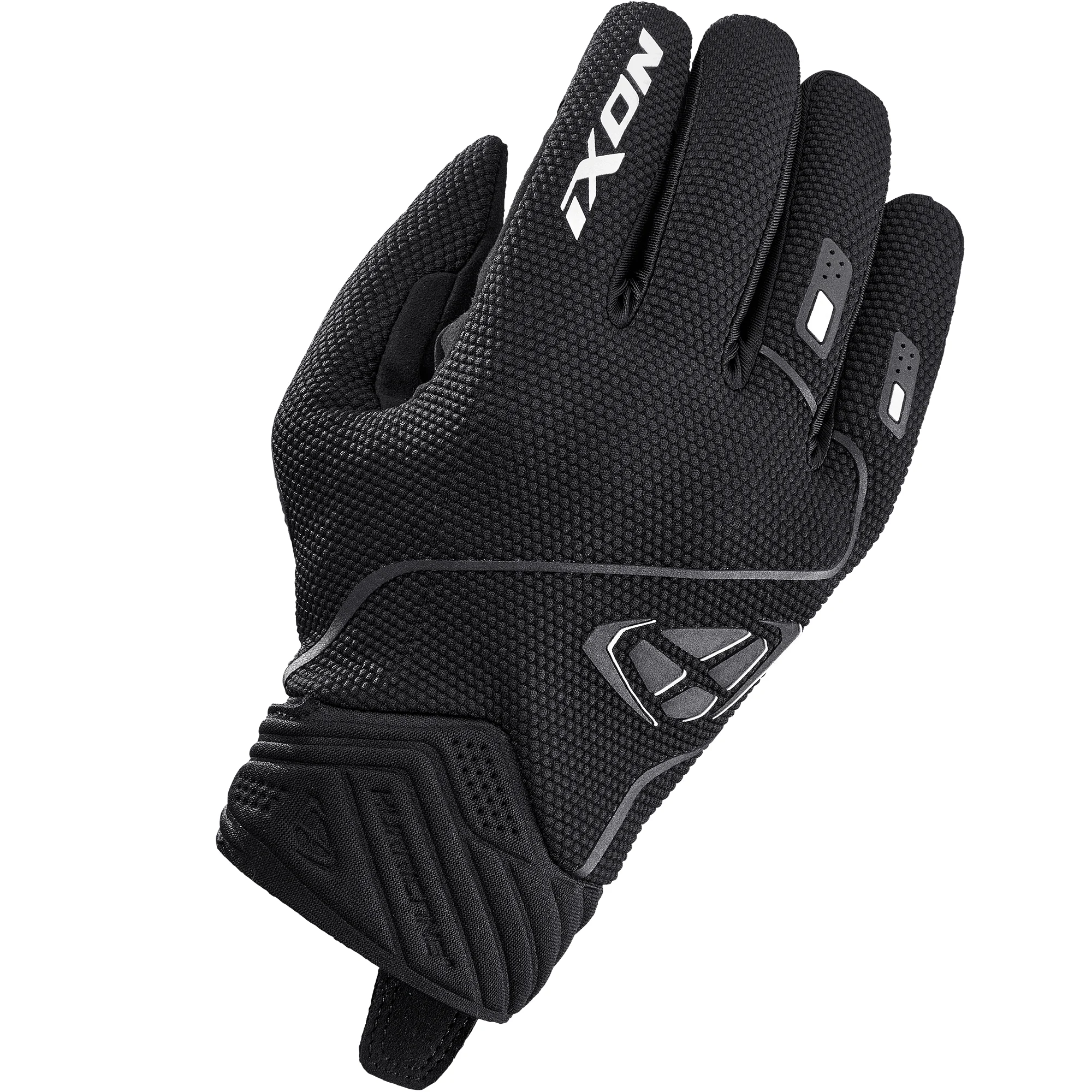 Ixon Ixon Hurricane 2 Textile Gloves - Black / White