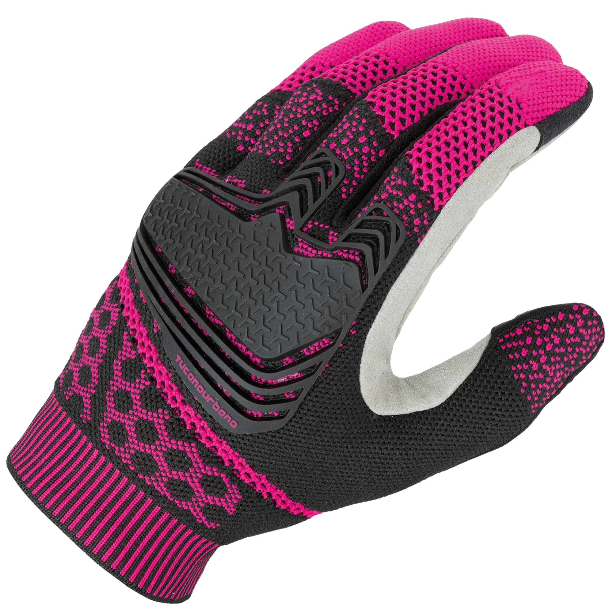Tucano Urbano Tucano Urbano Supermano Textile Gloves - Black / Bougainville
