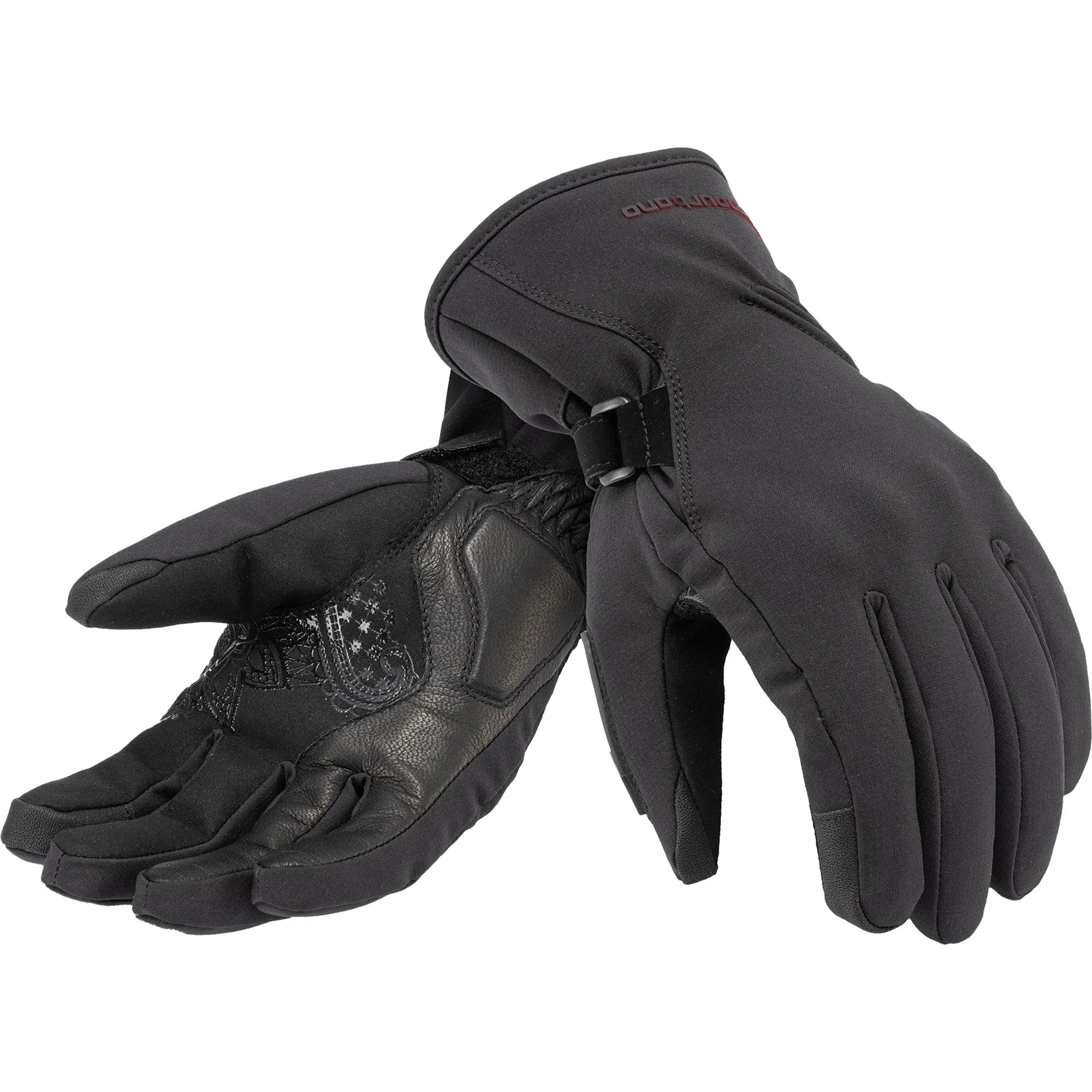 Tucano Urbano Tucano Urbano Ladies Ginka 2G Hydroscud Gloves - Black