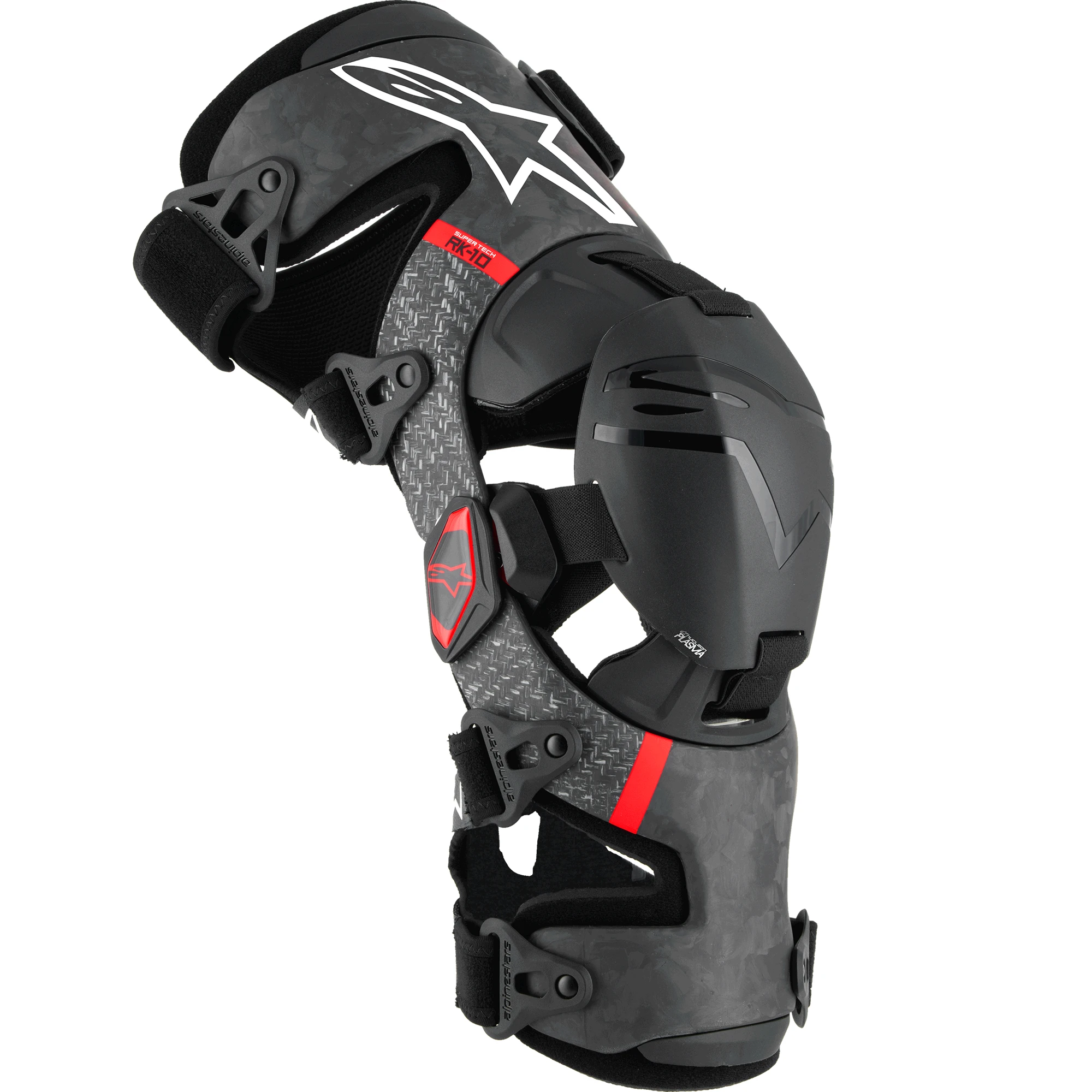 Alpinestars Alpinestars Supertech RK-10 Plasma Knee Brace - Black / Red