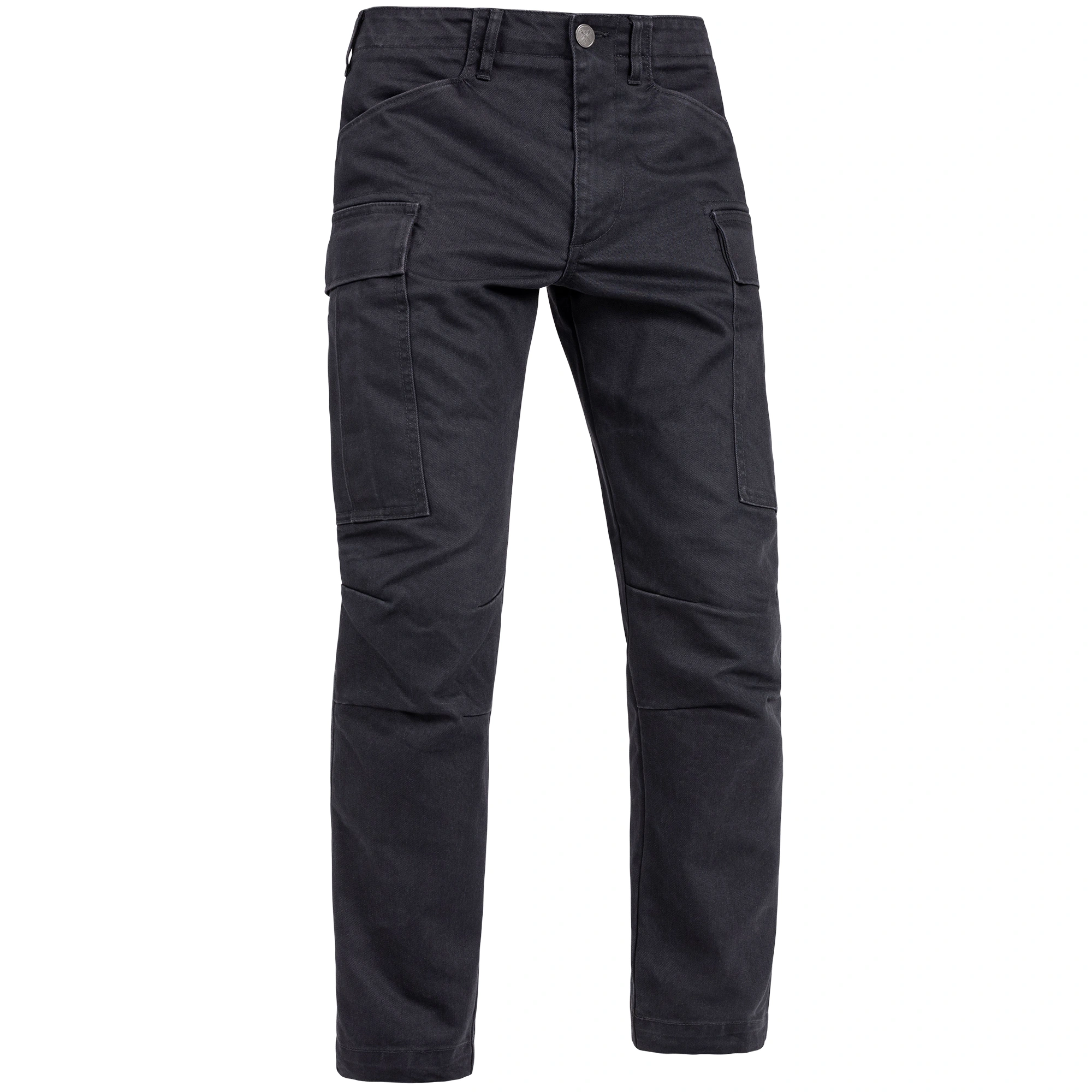 John Doe John Doe Regular Cargo Mono Aramid Jeans - Black / Black