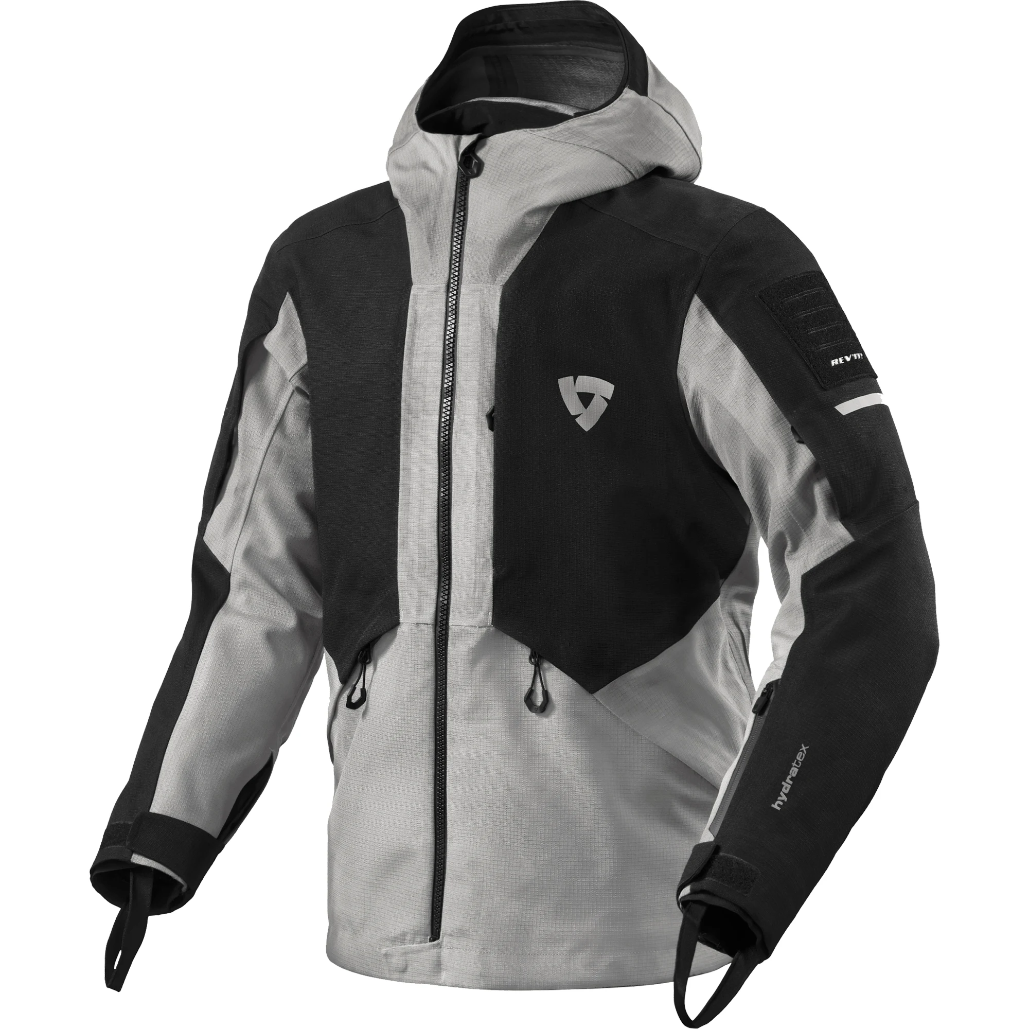 Rev'it Rev'it Tectonic H2O Textile Jacket - Black / Light Grey
