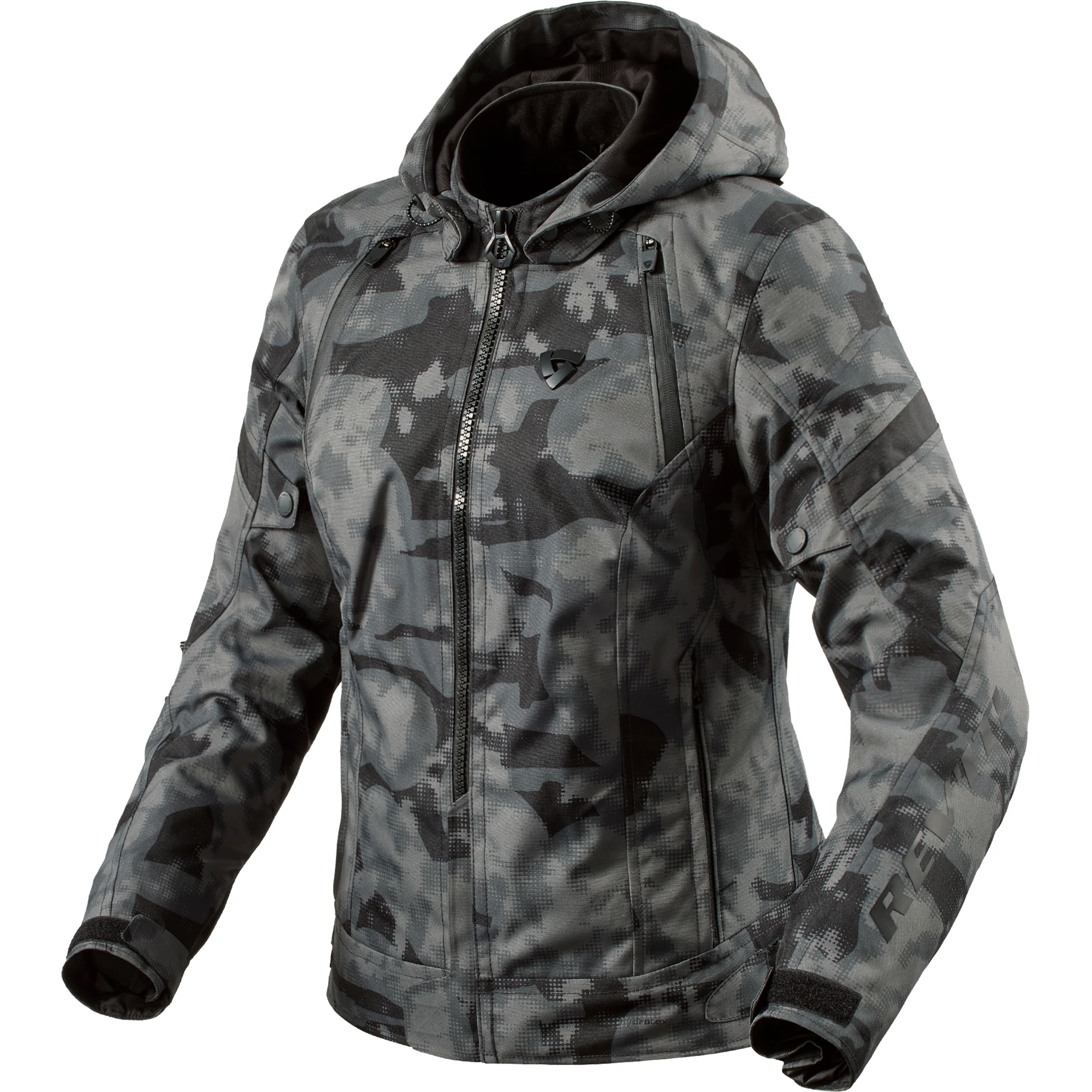 Rev'it Rev'it Ladies Flare 3 H2O Textile Jacket - Camo Dark Grey