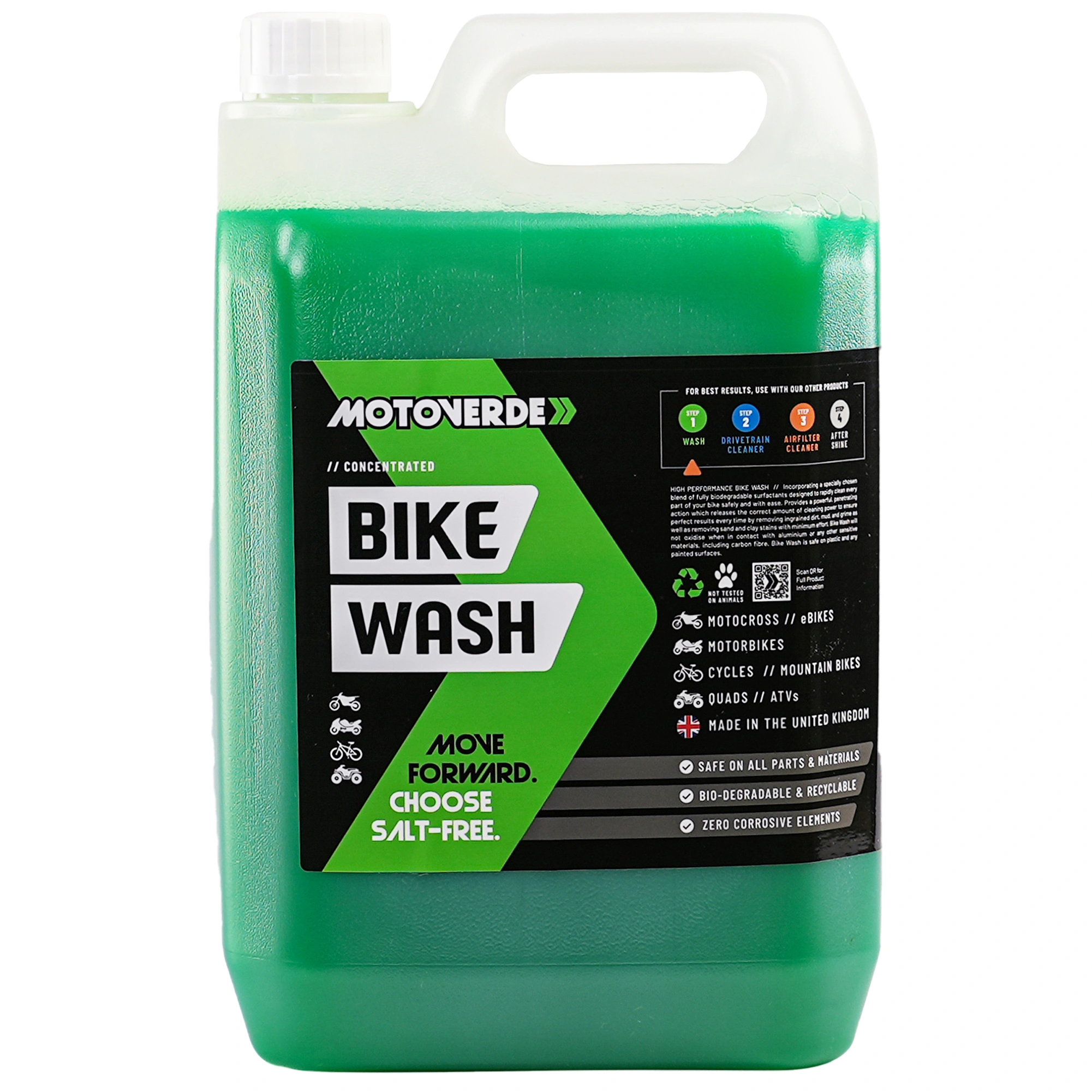 Motoverde Motoverde Bike Wash - 5 Litre