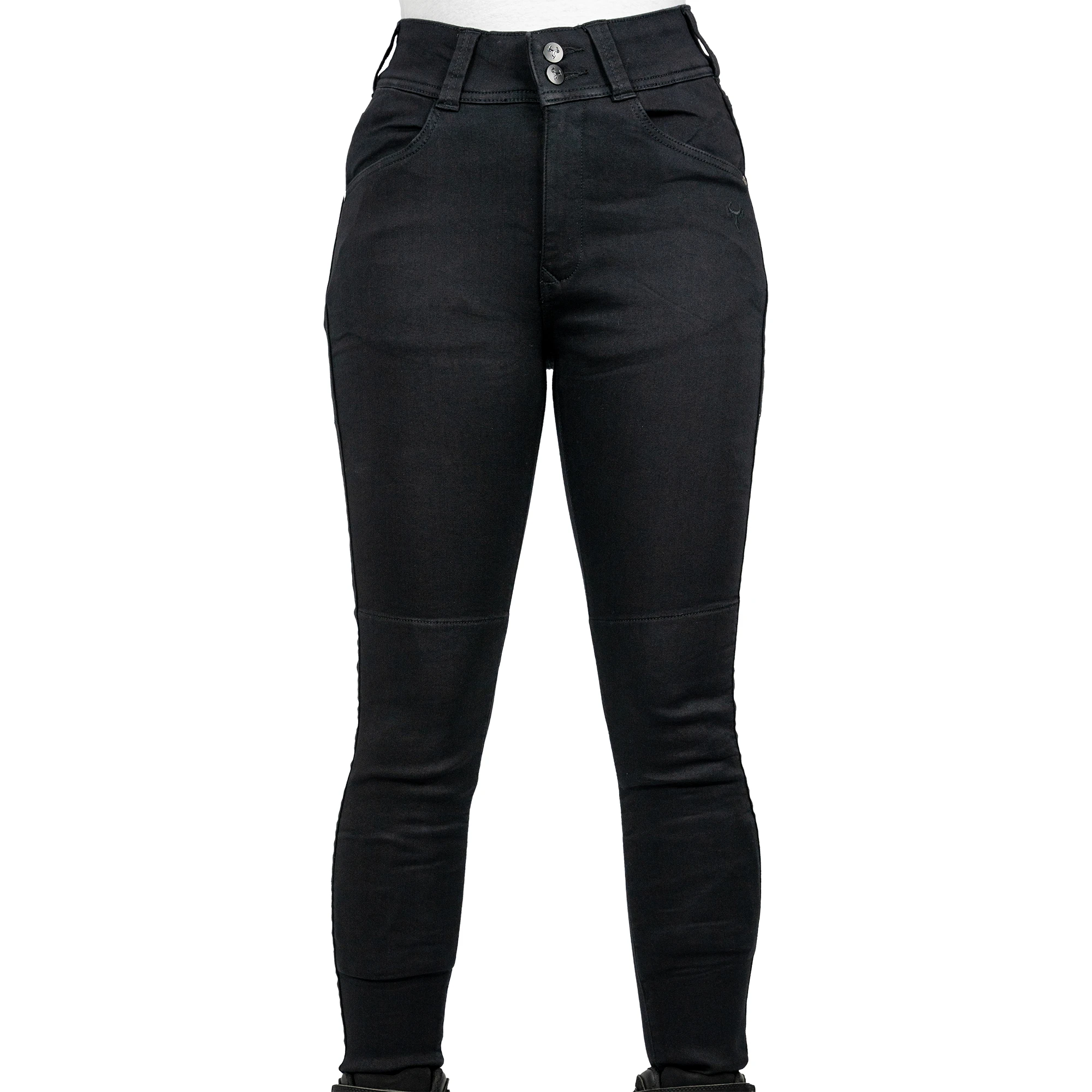 Bull-it Bull-it Ladies Fury Skinny Covec Jeans - Black