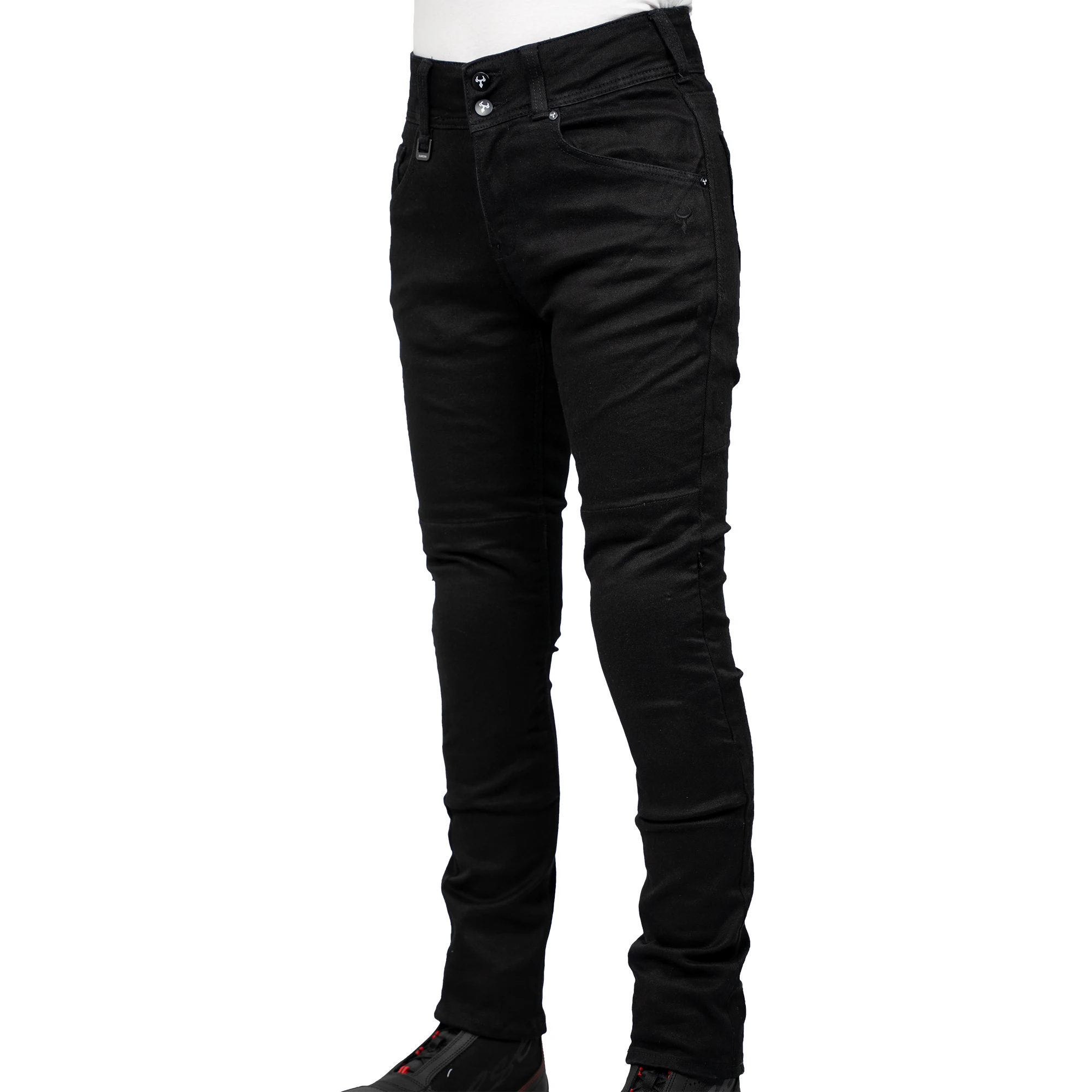Bull-it Bull-it Ladies Guardian Straight Covec Jeans - Black