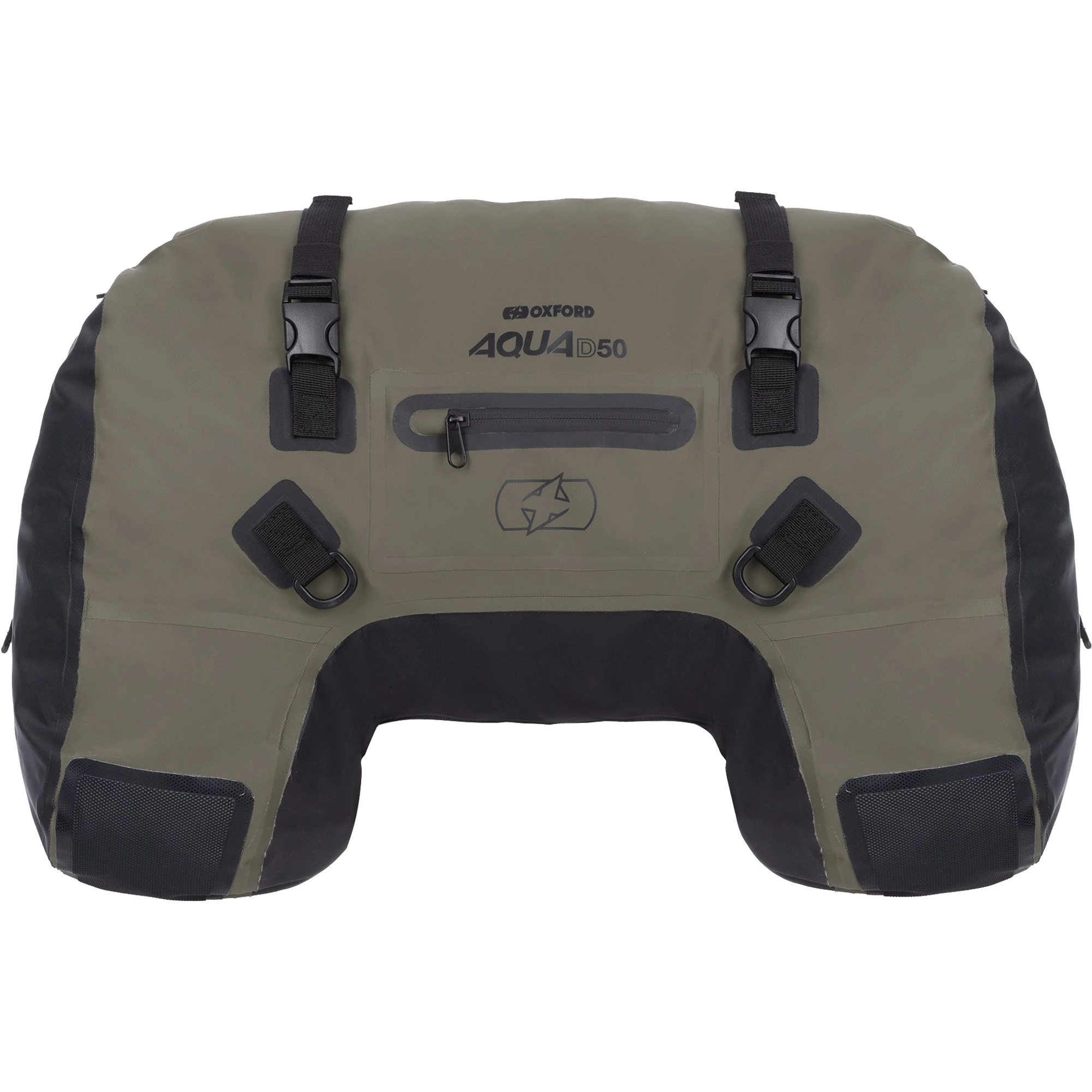 Oxford Oxford Aqua D50 Waterproof Duffle Bag - Khaki / Black