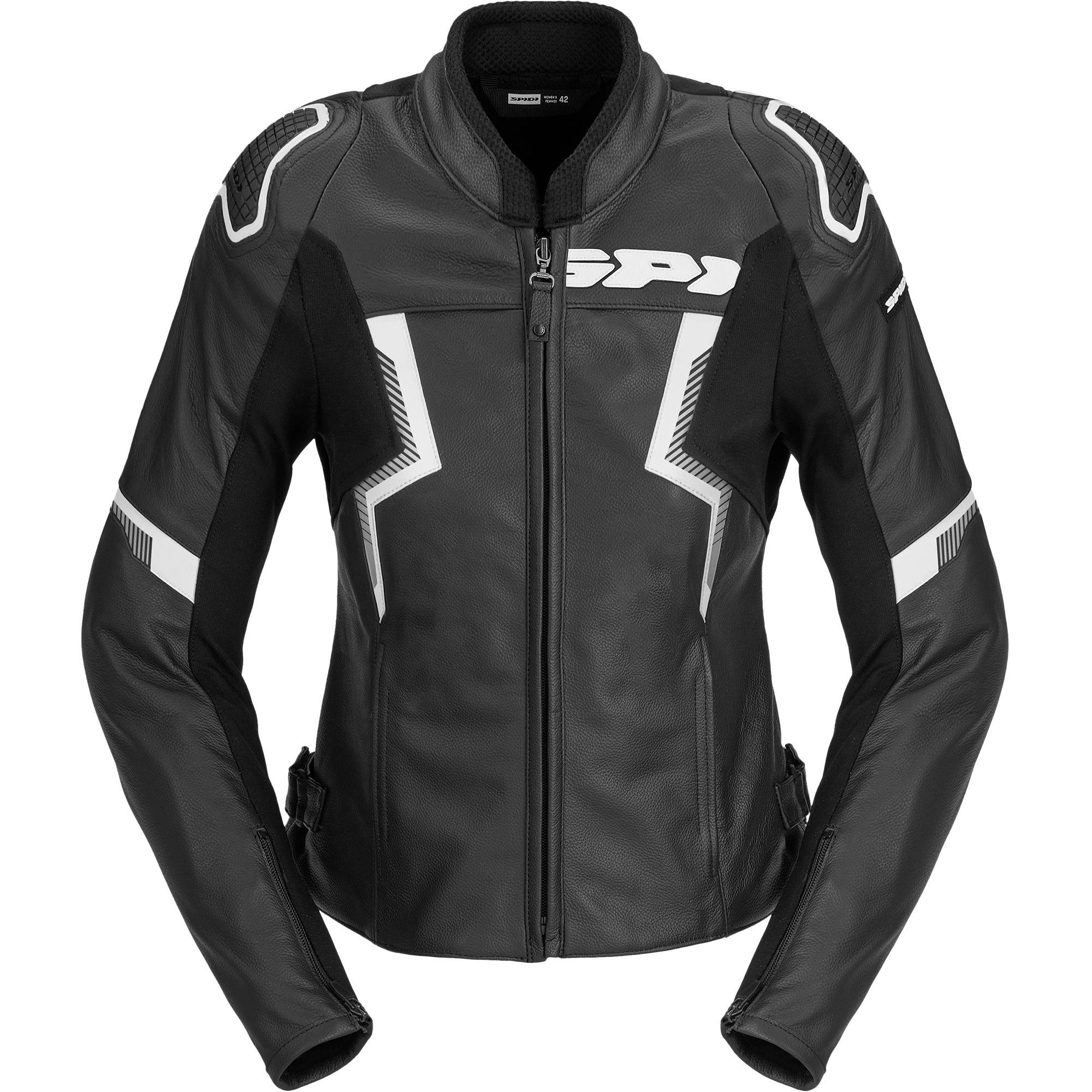 Spidi Spidi Ladies Evorider 3 Leather Jacket - Black / White
