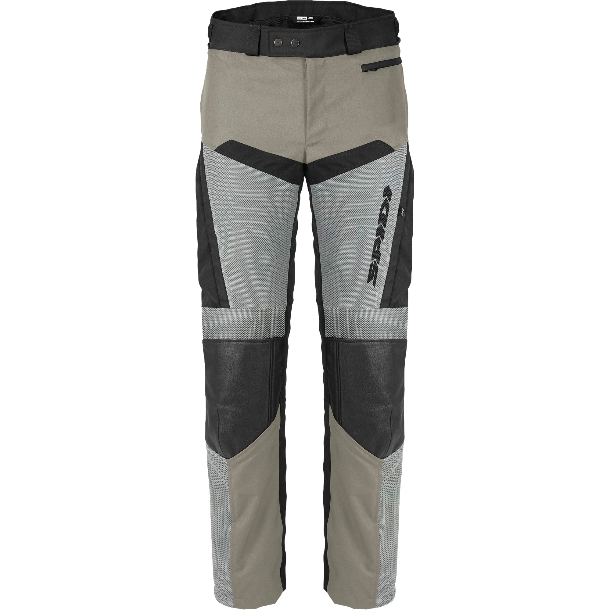 Spidi Spidi Vent Pro CE Leather Trousers - Black / Grey / Ice