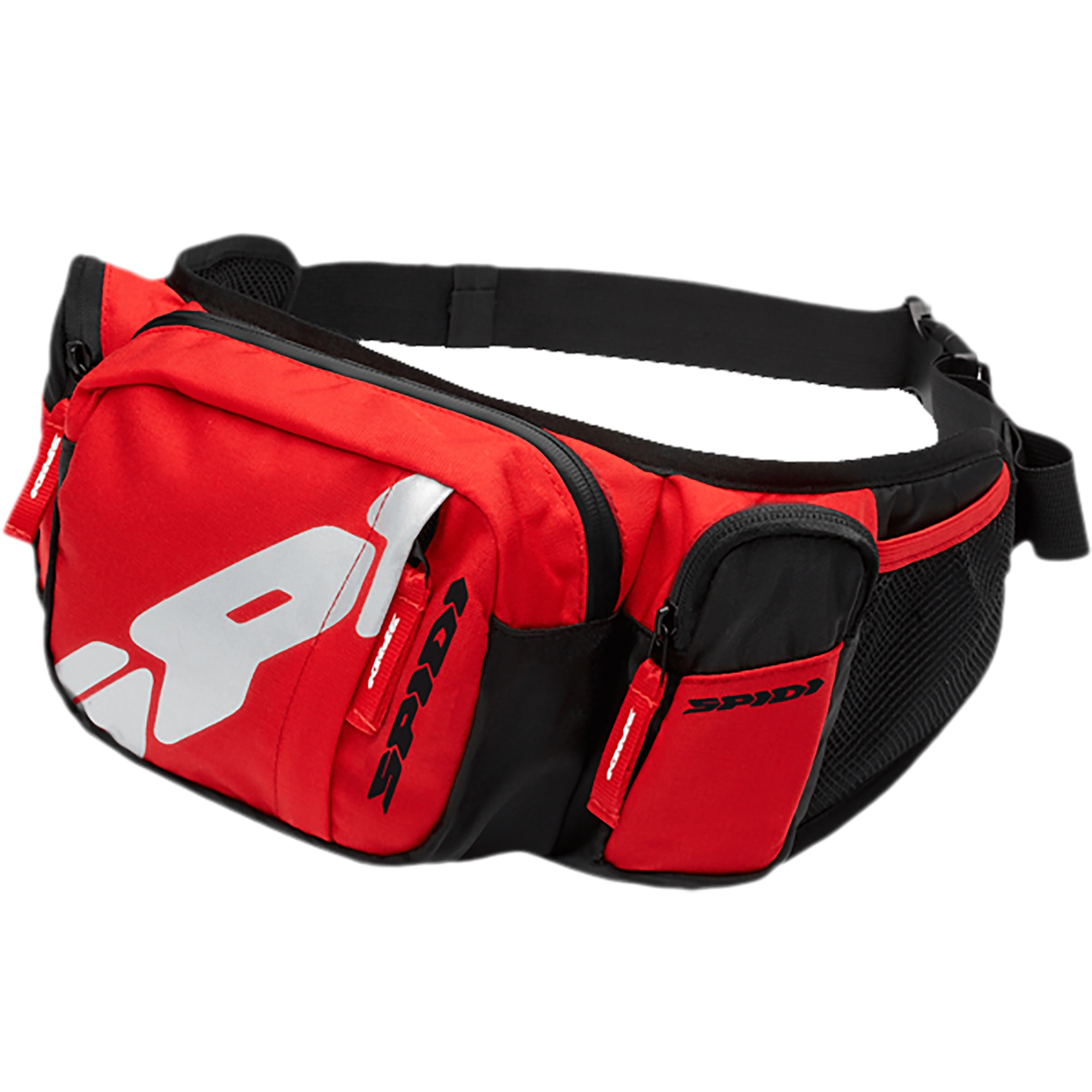 Spidi Spidi 3L Waist Pouch - Black / Red