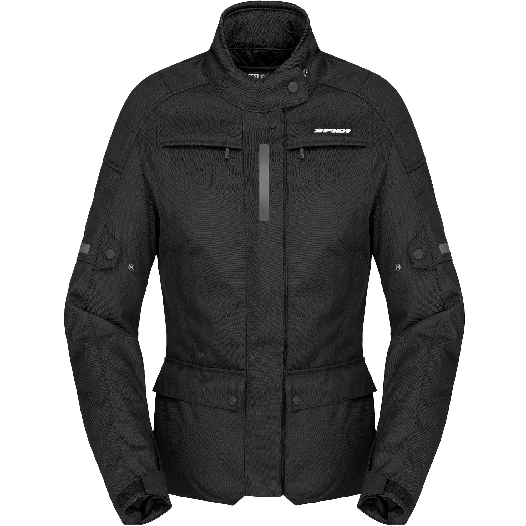 Spidi Spidi Ladies Traveler 3 Dark Edition H2Out Textile Jacket - Black