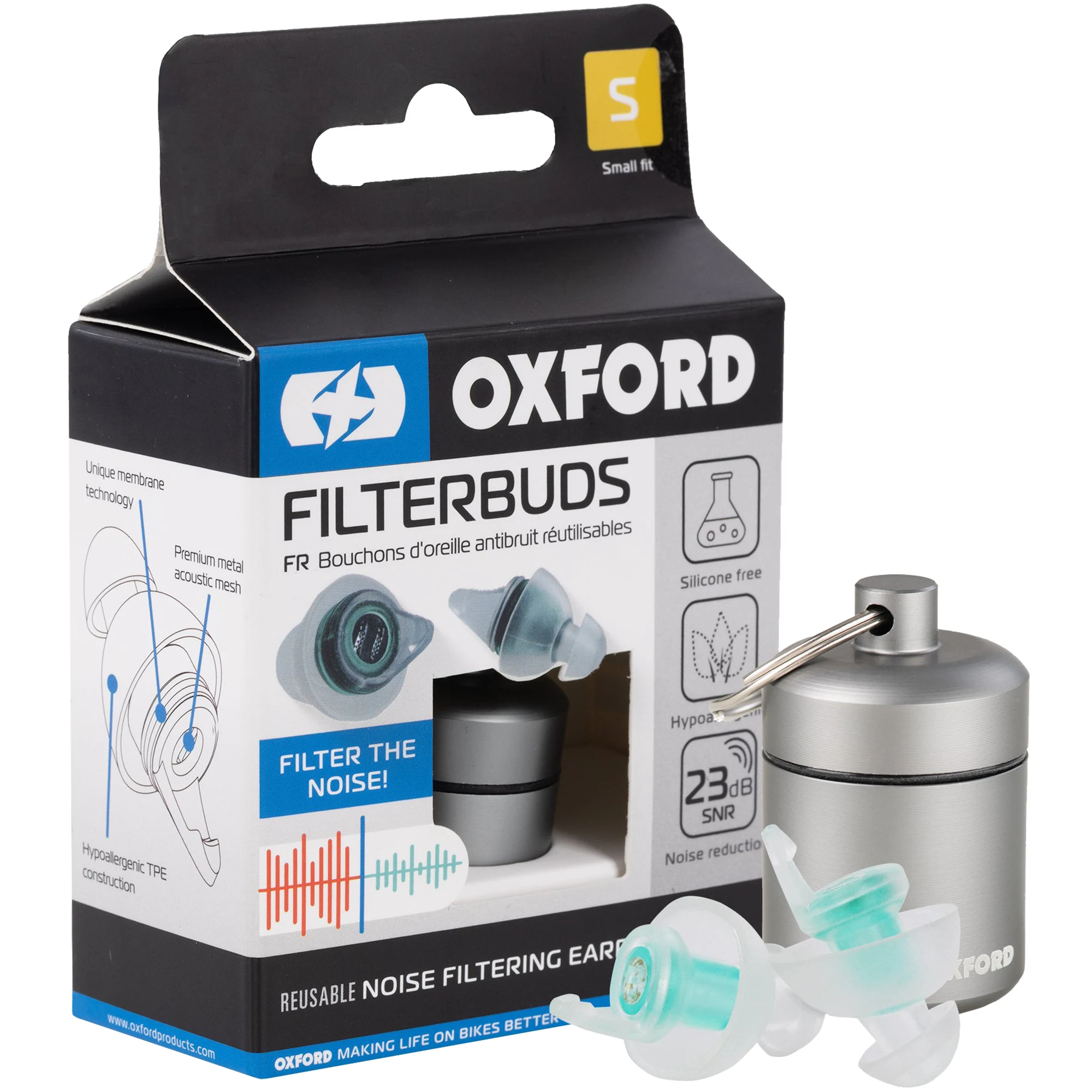 Oxford Oxford Filterbuds Earplugs - Small Fit