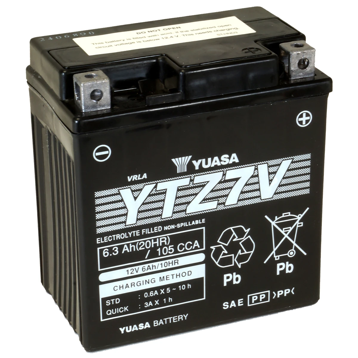 Yuasa Yuasa Motorcycle Battery YTZ7V