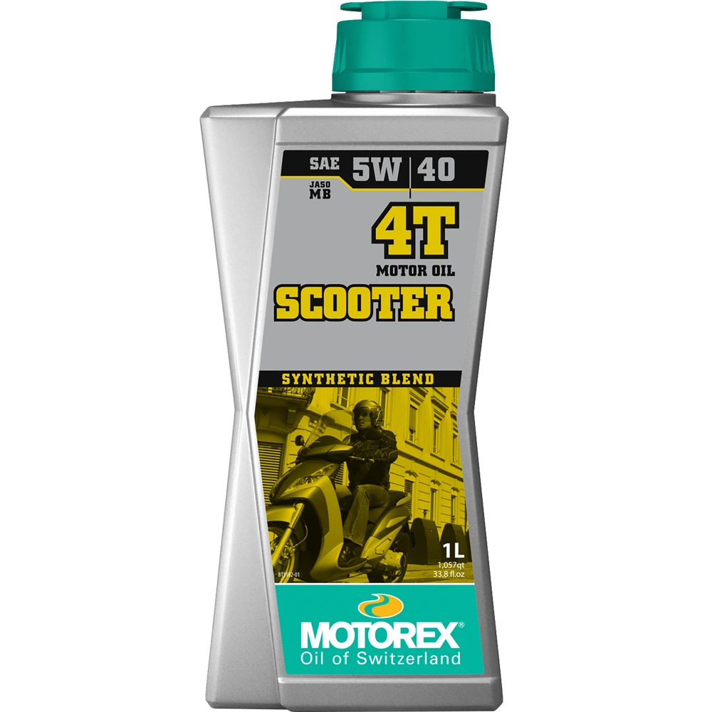 Motorex Motorex Scooter 4T Premium Semi Synthetic JASO MB 5W-40 - 1 Litre