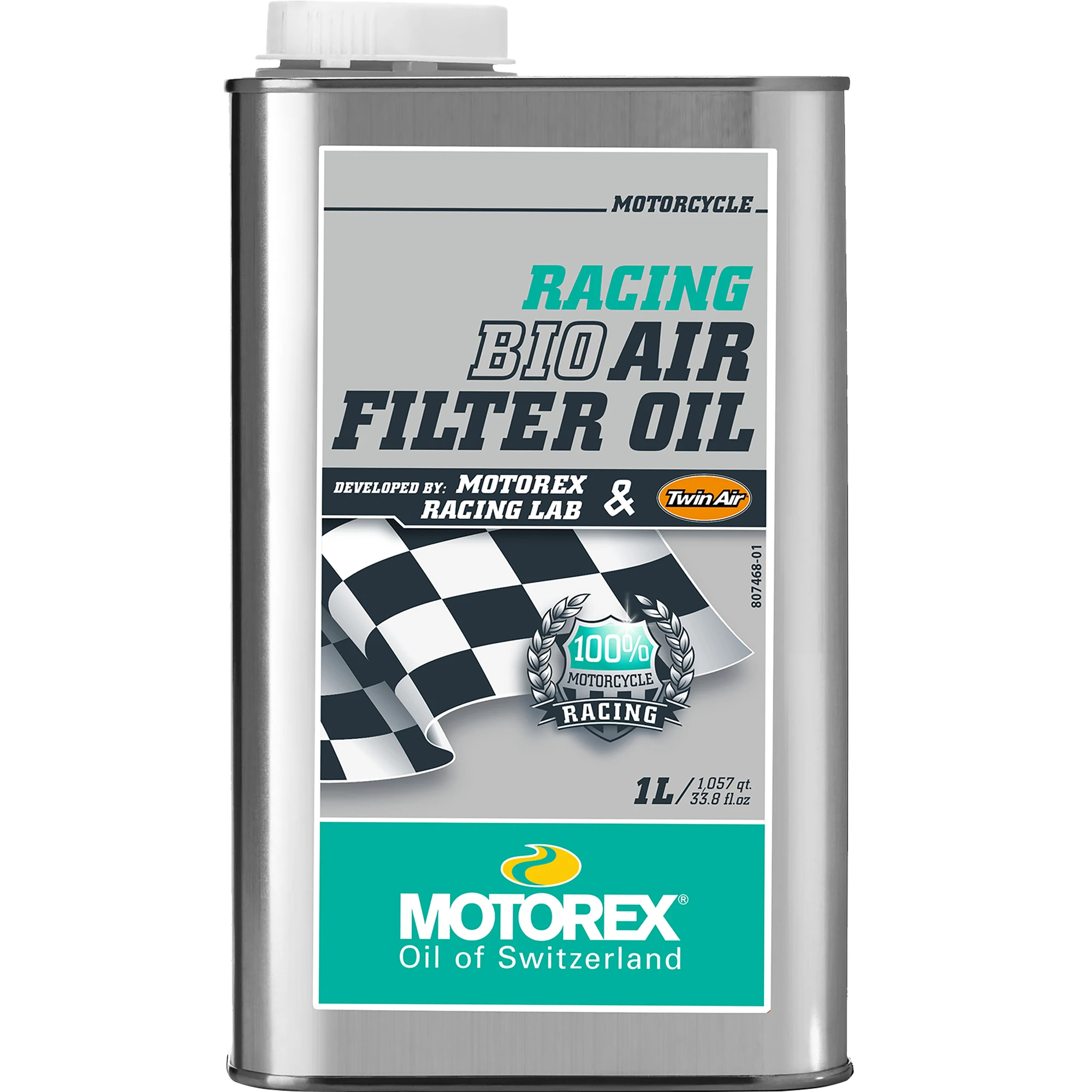 Motorex Motorex Racing Bio Power Filter Oil Liquid Twinair Green - 1 Litre