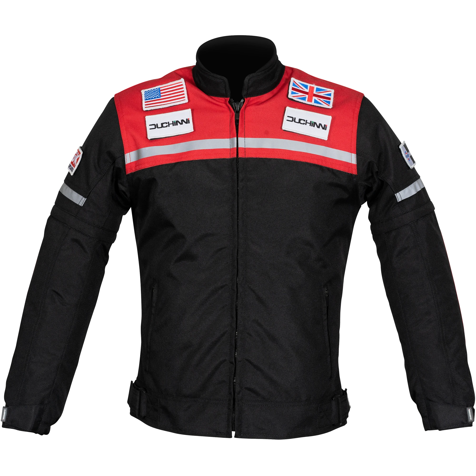 Duchinni Duchinni Kids Grid Textile Jacket - Black / Red