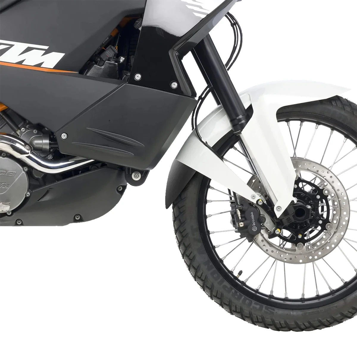 Pyramid Pyramid Extenda Fenda Matt Black - KTM 990 Adventure (07-13)