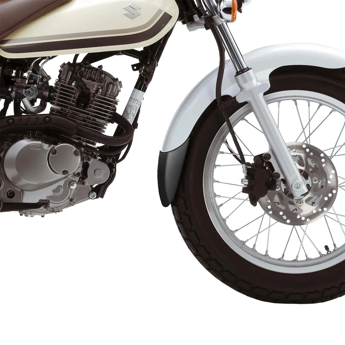 Pyramid Pyramid Extenda Fenda Matt Black - Suzuki RV 125 / 200 Van Van (03>16)