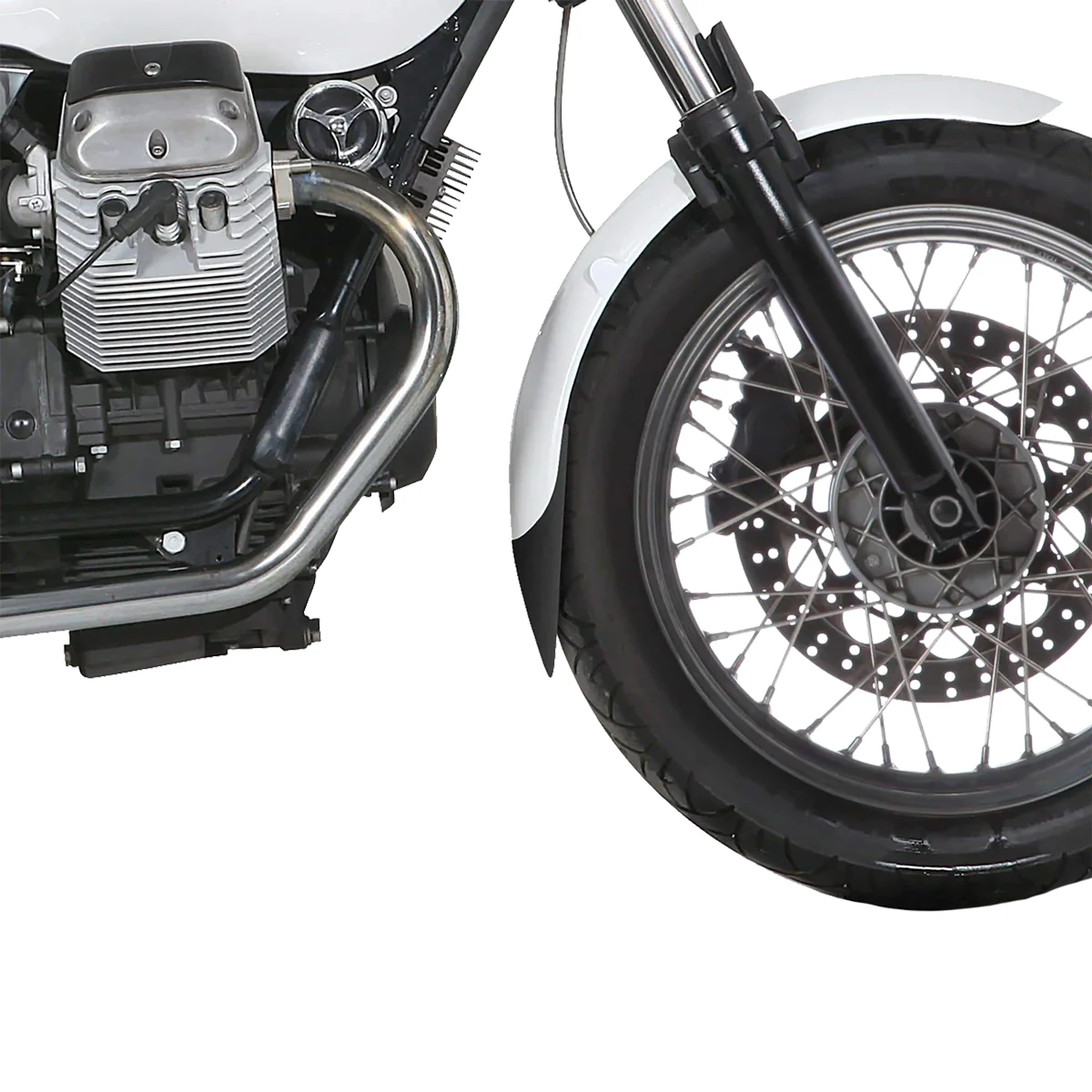 Pyramid Pyramid Extenda Fenda Matt Black - Moto Guzzi Nevada 750 / V7