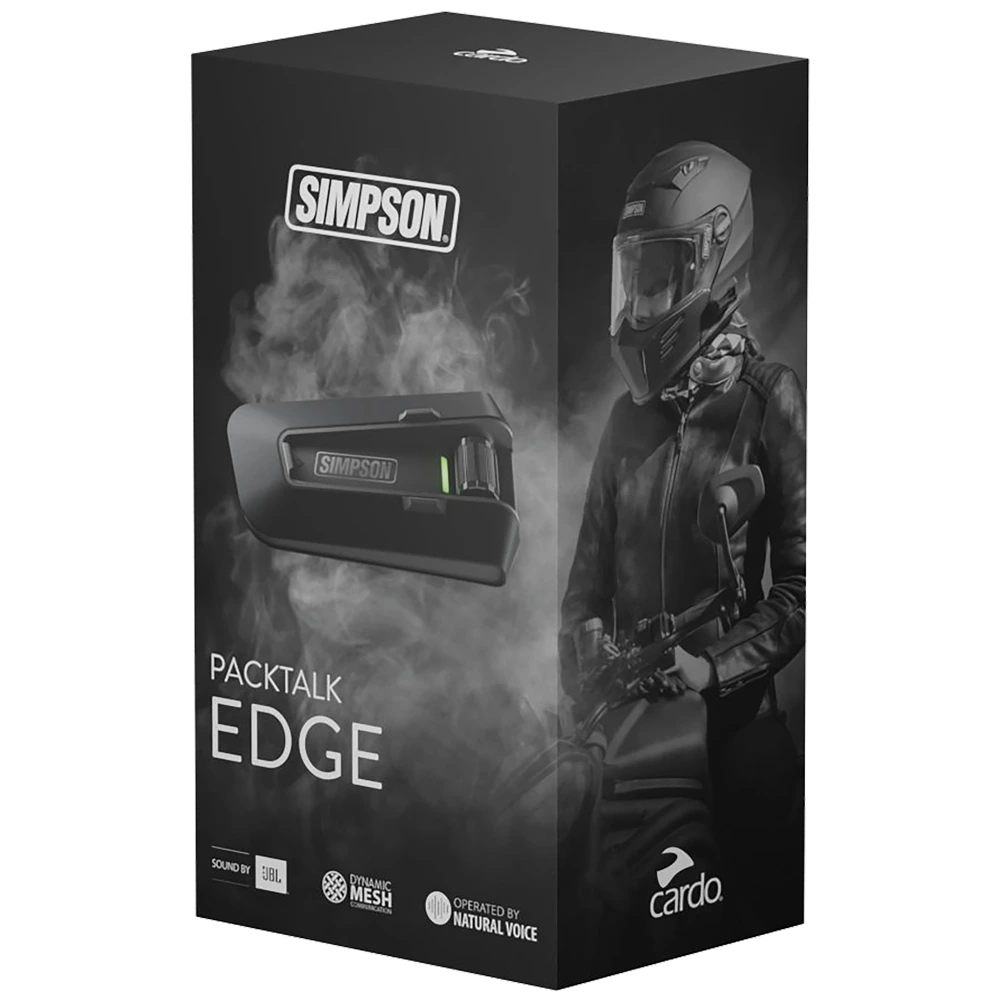 Simpson Simpson Cardo Packtalk Edge Mesh Intercom - Single