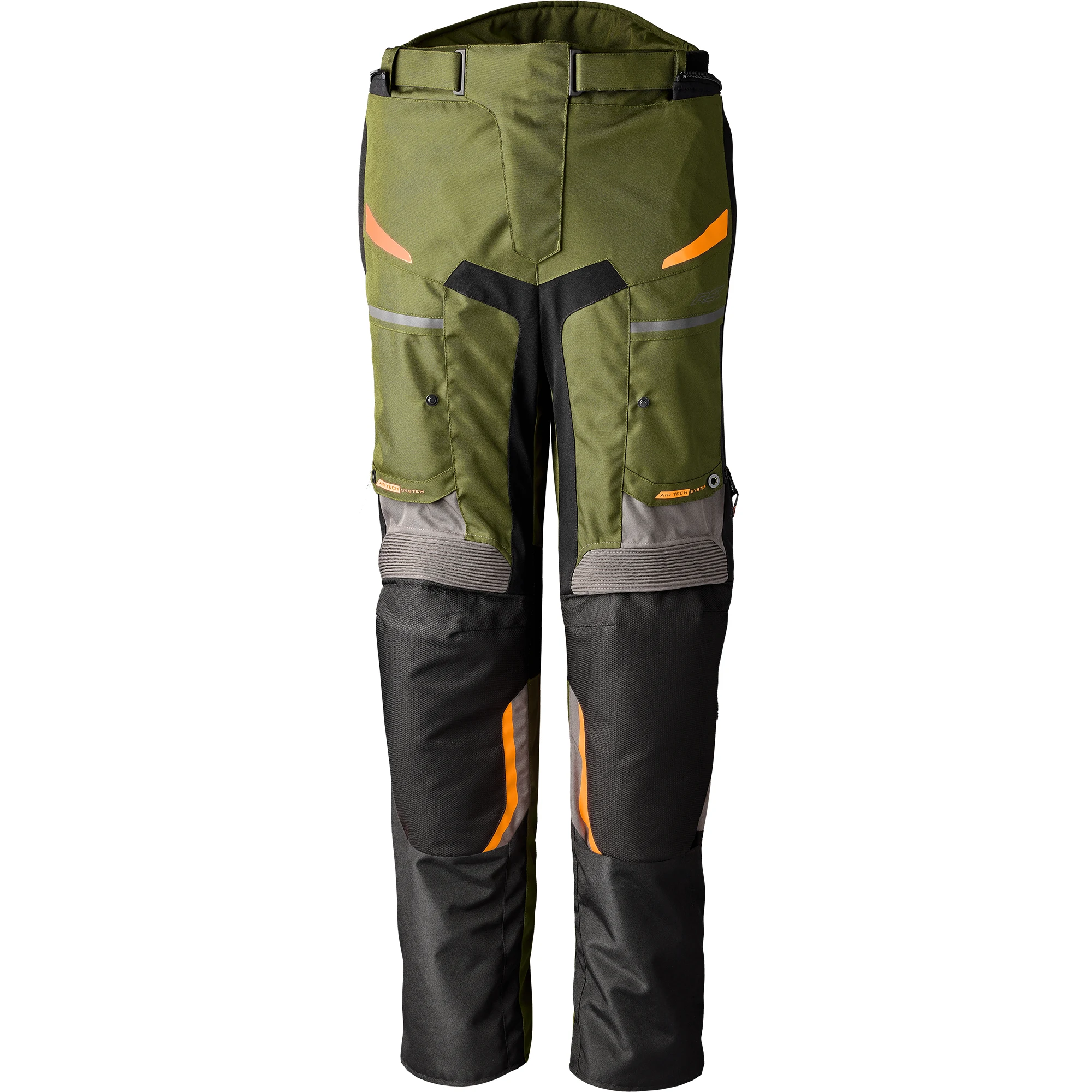 RST RST Maverick Evo CE Textile Trousers - Khaki / Grey / Orange