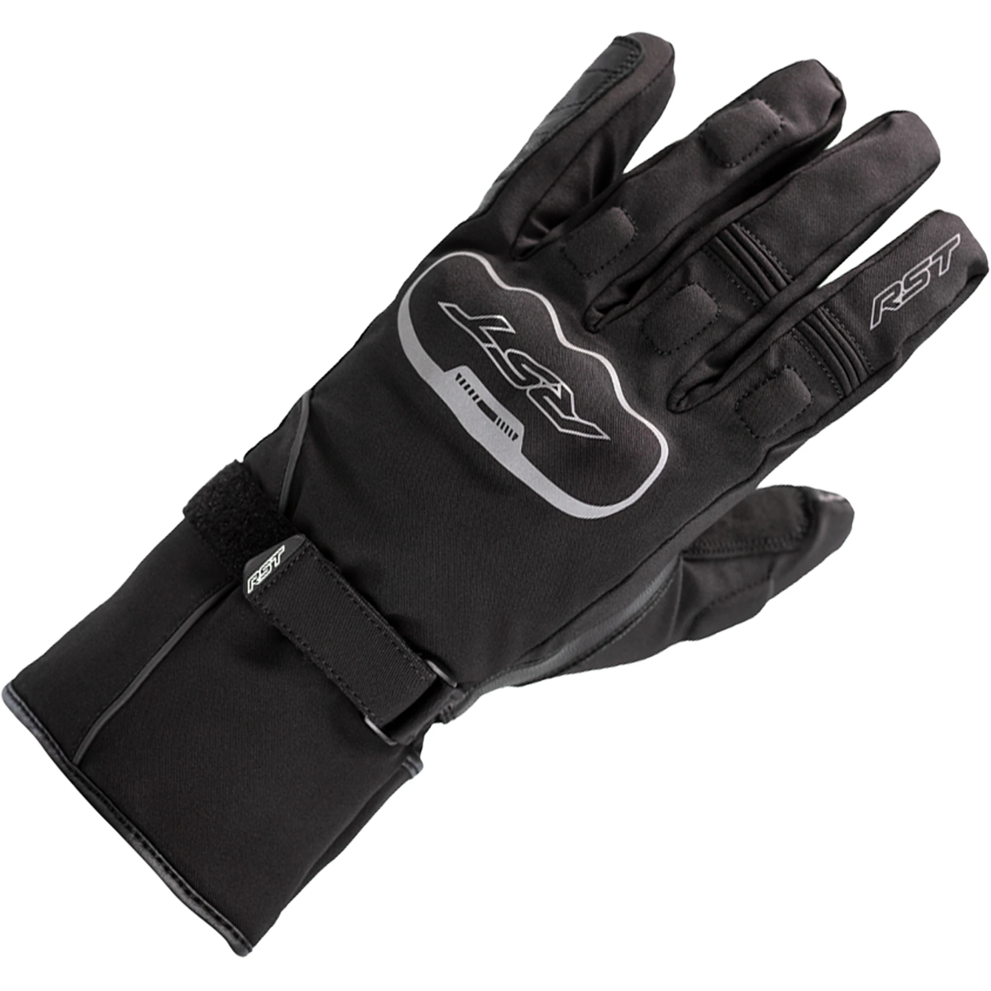 RST RST Ladies Axiom CE Waterproof Gloves - Black / Black