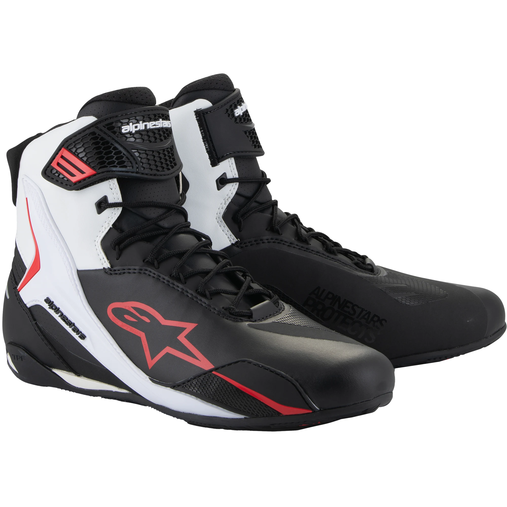 Alpinestars Alpinestars Faster-4 Shoes - Black / White / Red