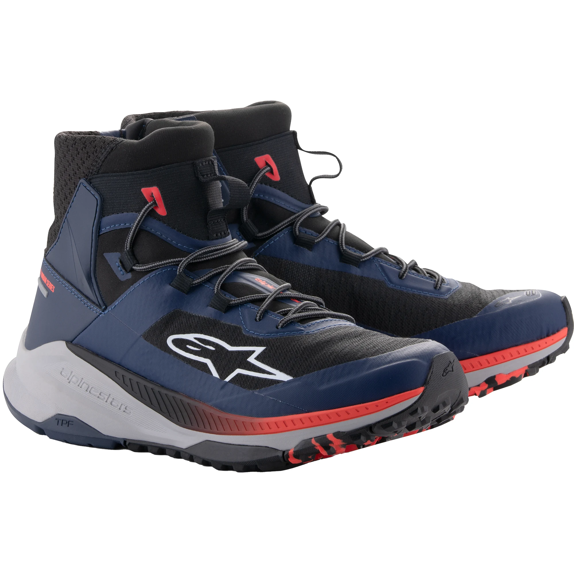 Alpinestars Alpinestars Speedforce XR Shoes - Blue / Black / Fluo Red / Grey