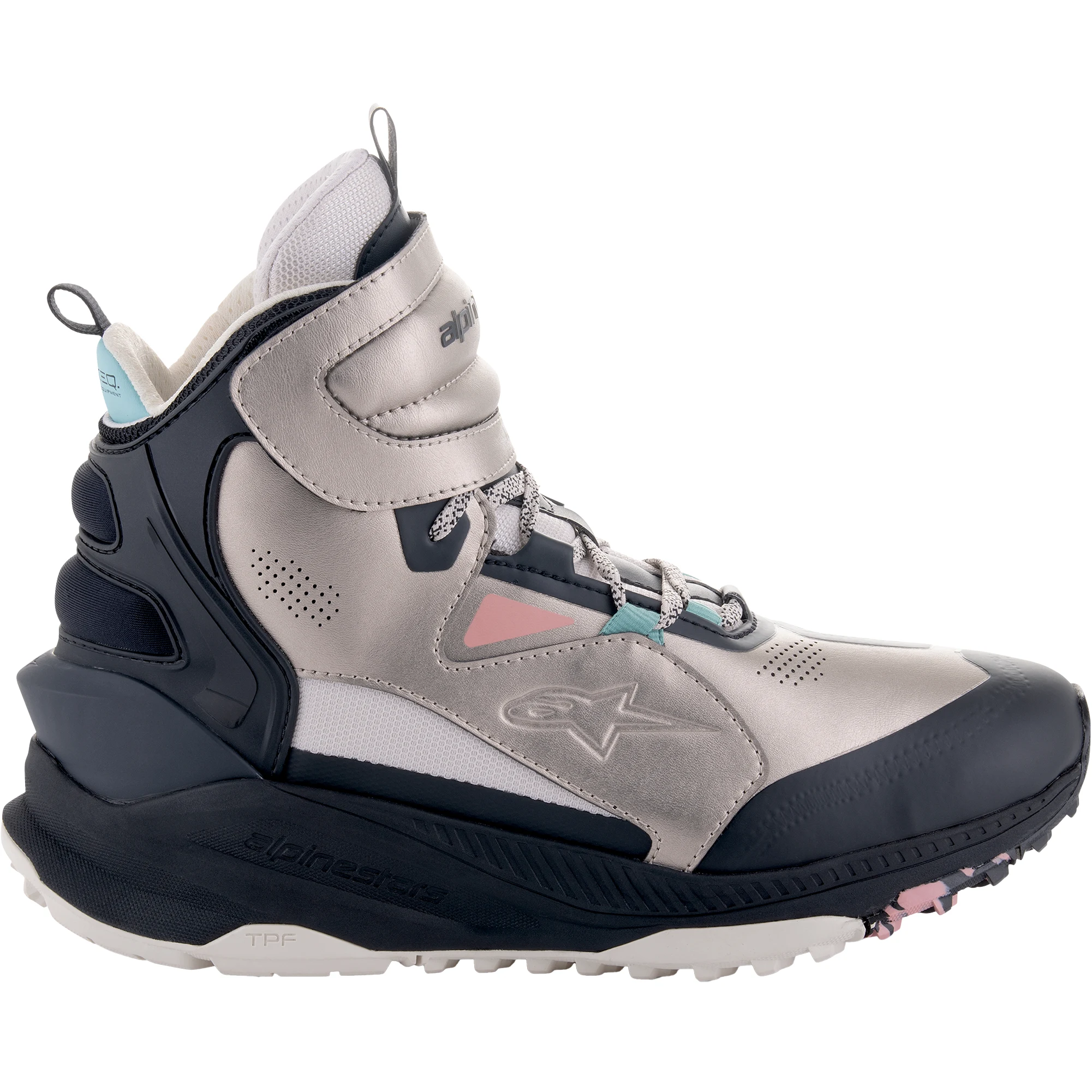 Alpinestars Alpinestars Speedstreet Shoes - Ecru / Coral / Black / Aqua