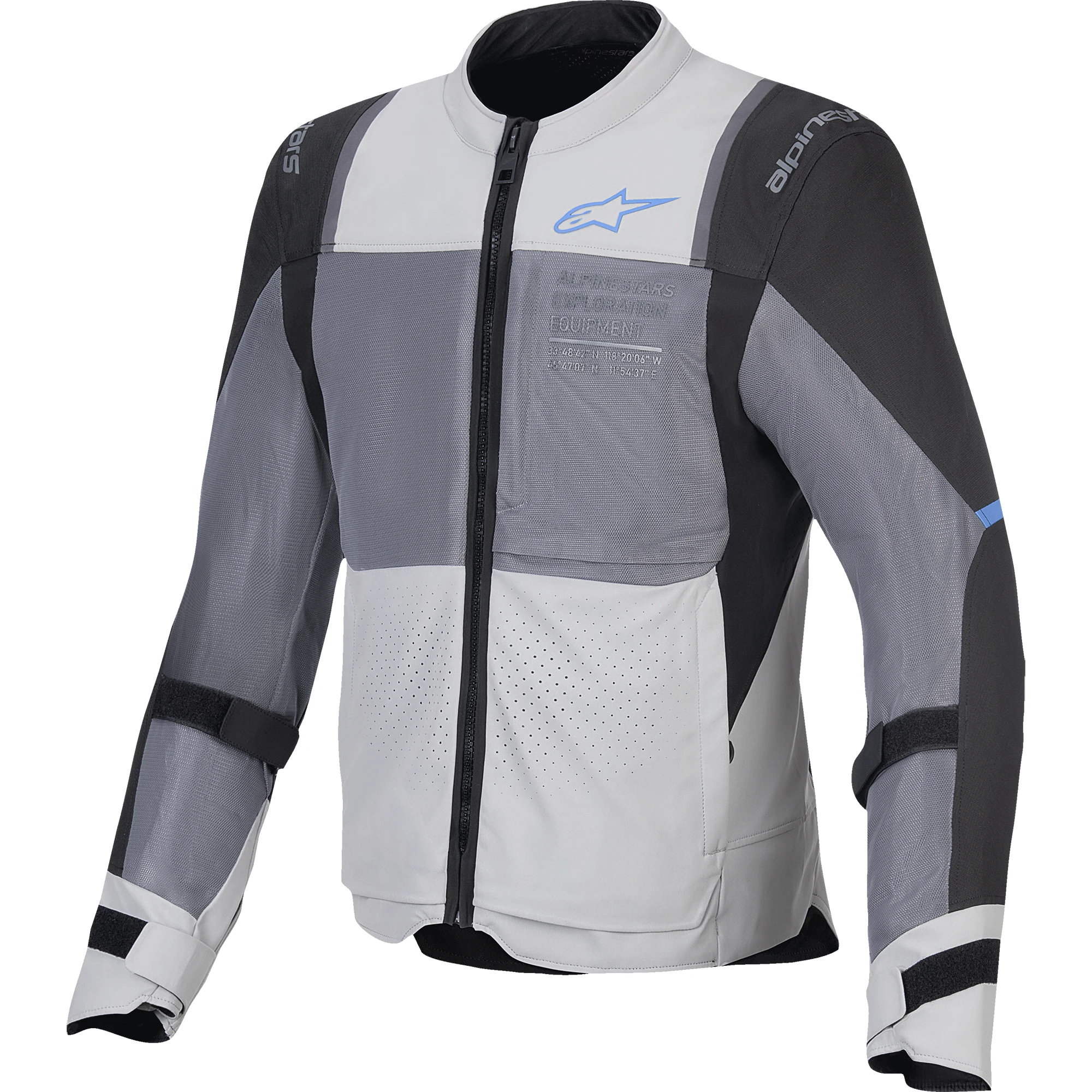 Alpinestars Alpinestars ST-2 Air Textile Jacket - Ice Grey / Dark Grey / Black