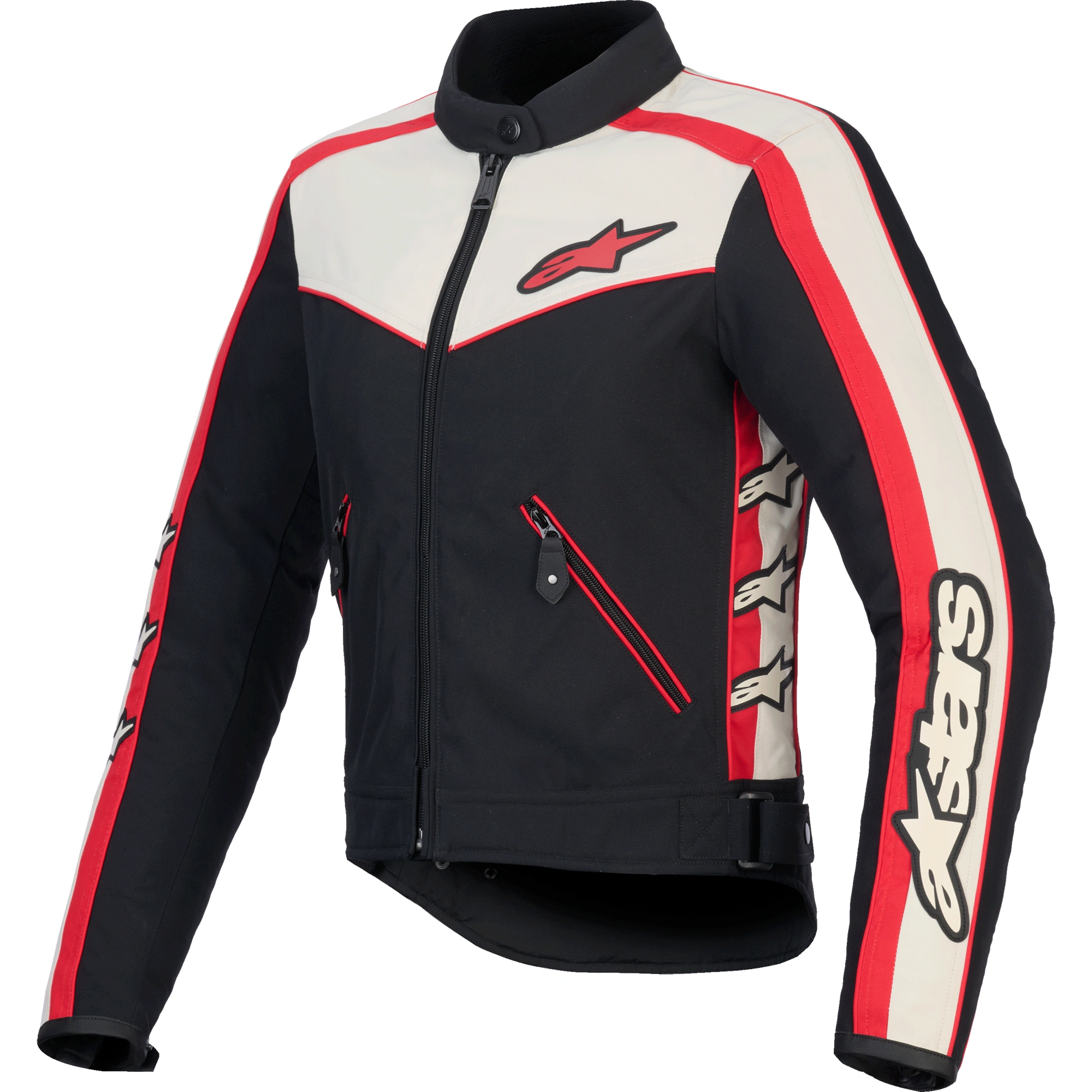 Alpinestars Alpinestars Stella T-Dyno WR Textile Jacket - Black / Ecru / Bright Red