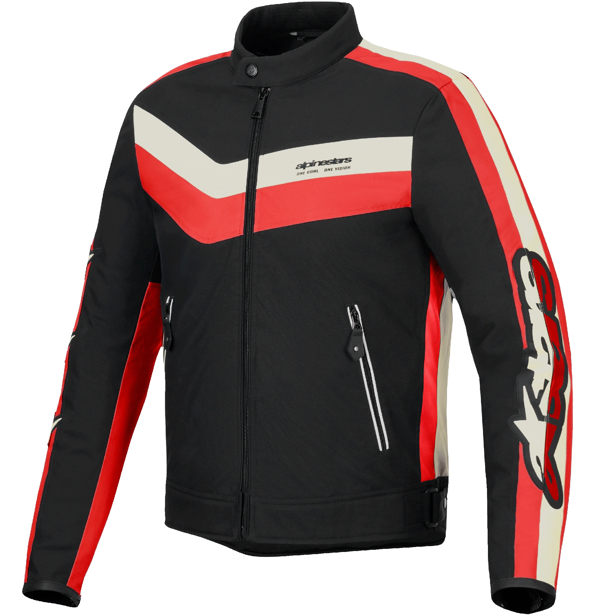Alpinestars Alpinestars T-Dyno WR Textile Jacket - Black / Bright Red / Ecru