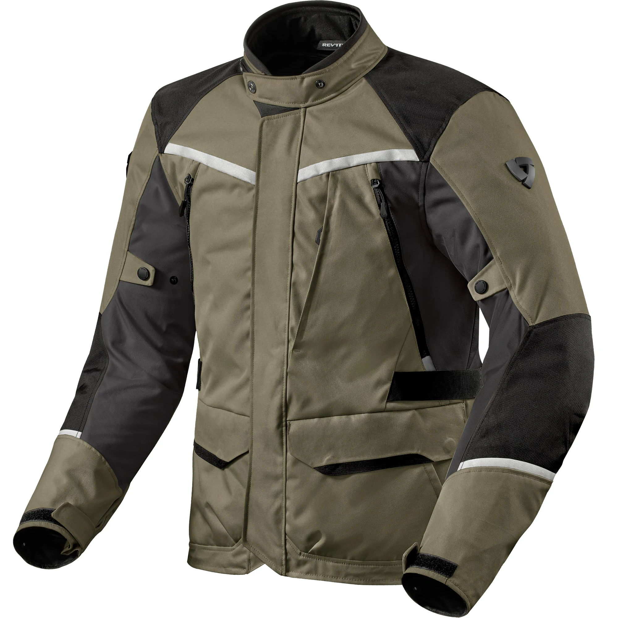 Rev'it Rev'it Voltiac 3 H2O Textile Jacket - Green / Anthracite