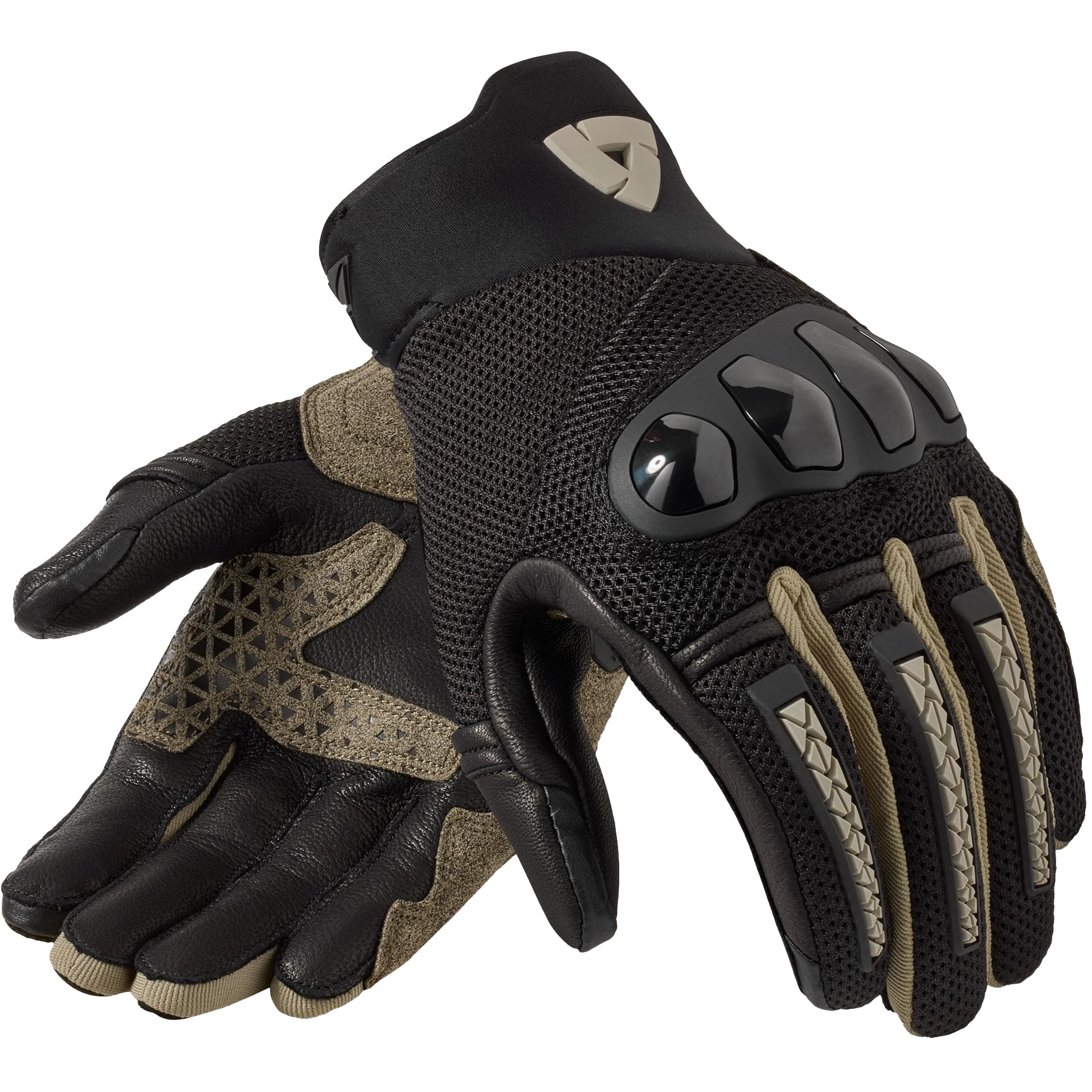 Rev'it Rev'it Speedart Air Leather Gloves - Grey / Sand