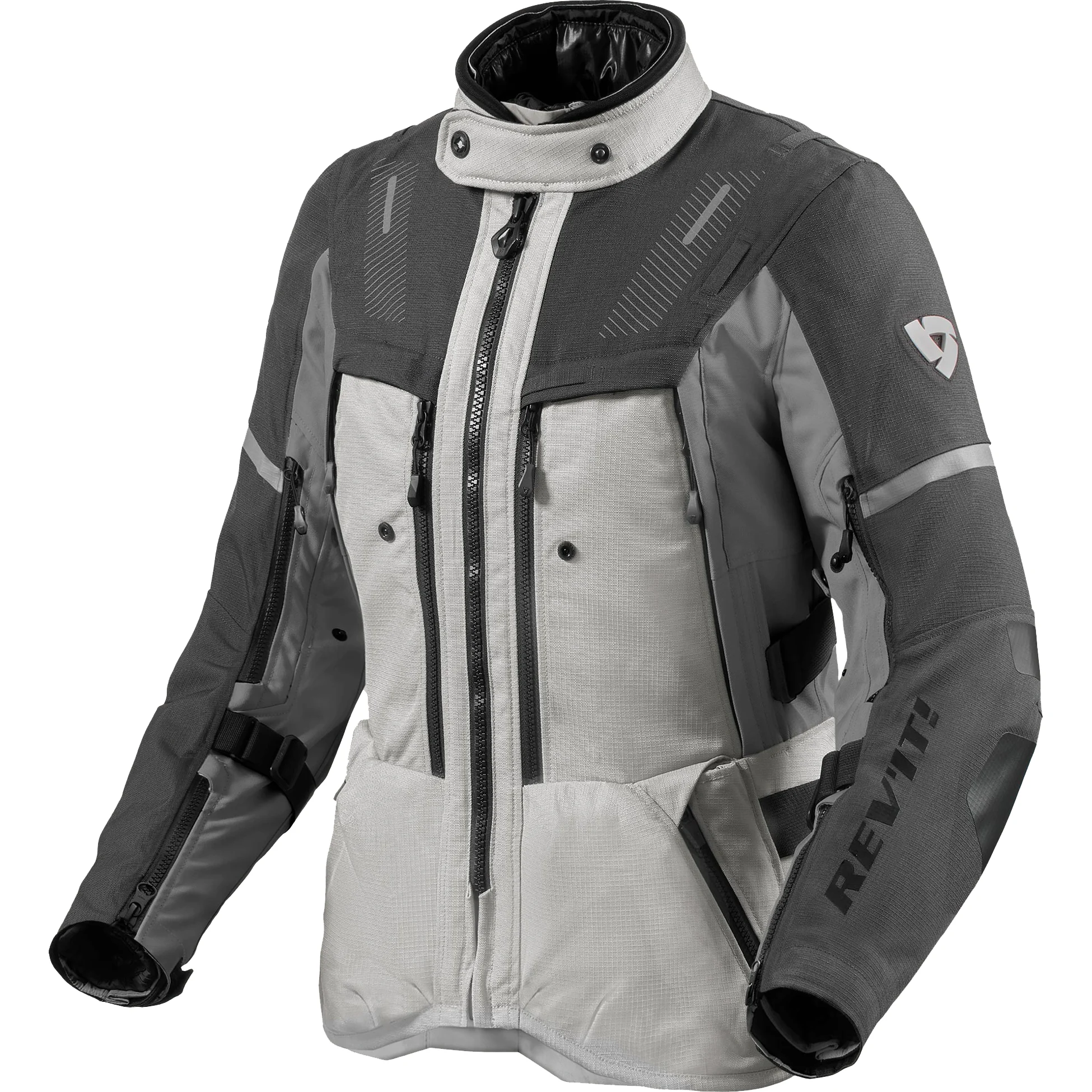 Rev'it Rev'it Ladies Sand 5 H2O Textile Jacket - Silver / Anthracite