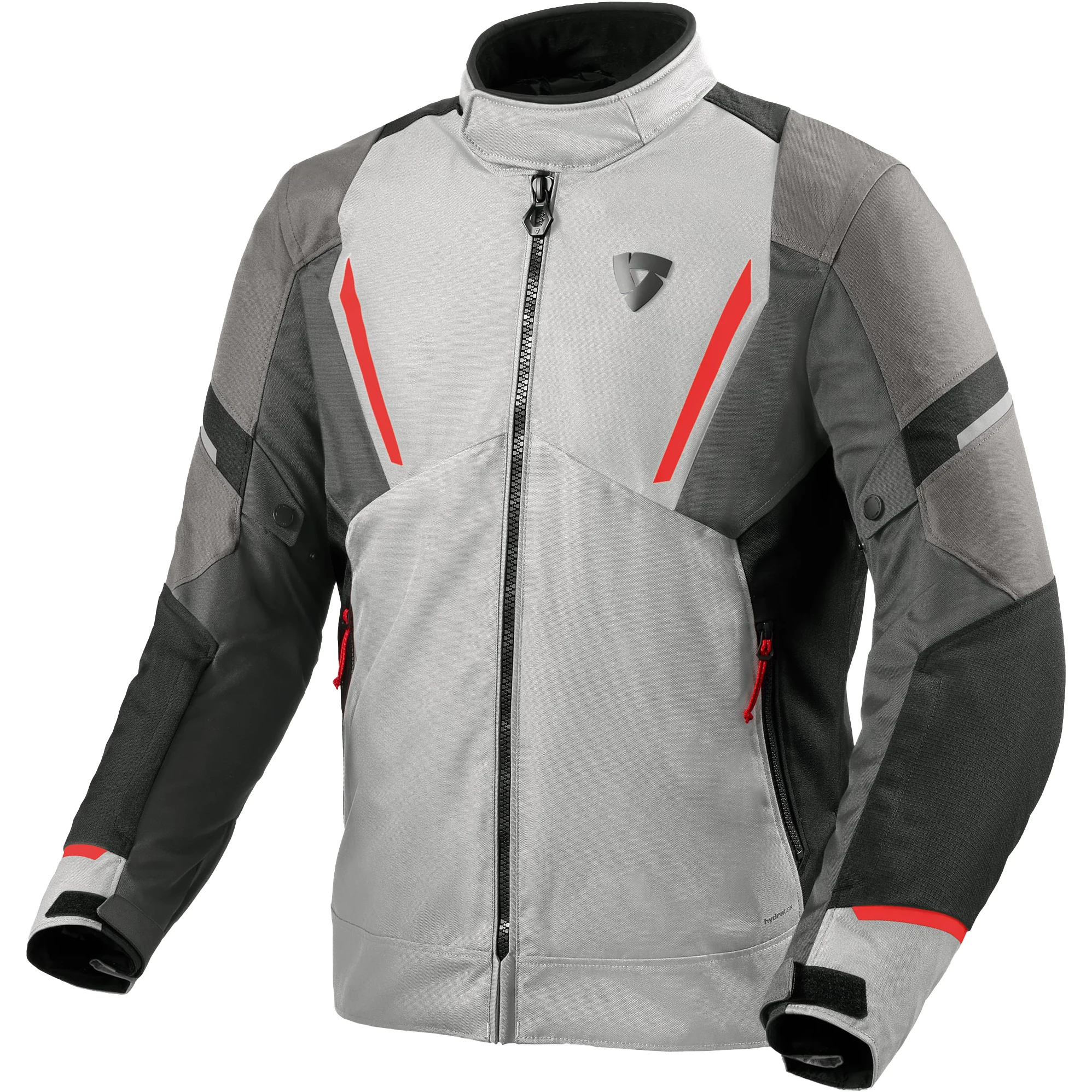 Rev'it Rev'it Undulate H2O Textile Jacket - Silver / Grey
