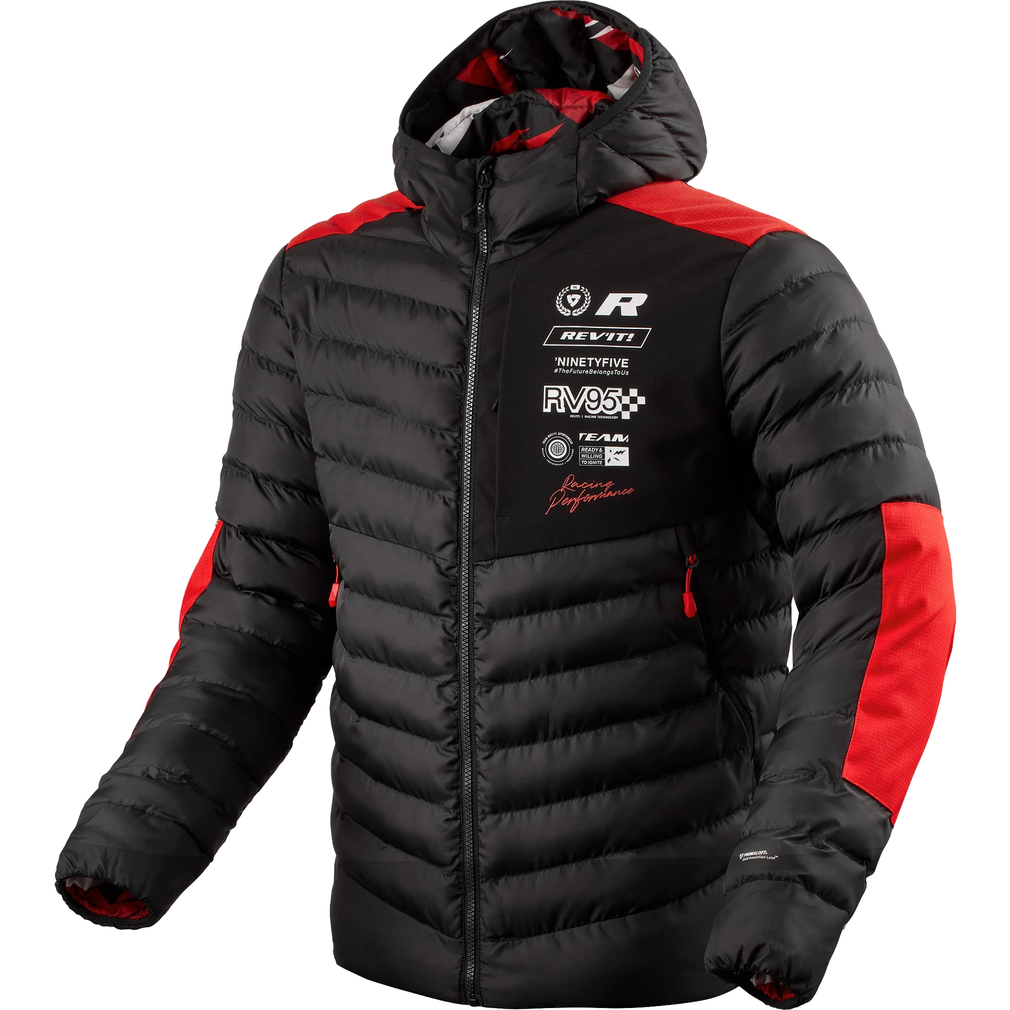 Rev'it Rev'it Payload Textile Jacket - Black / Red