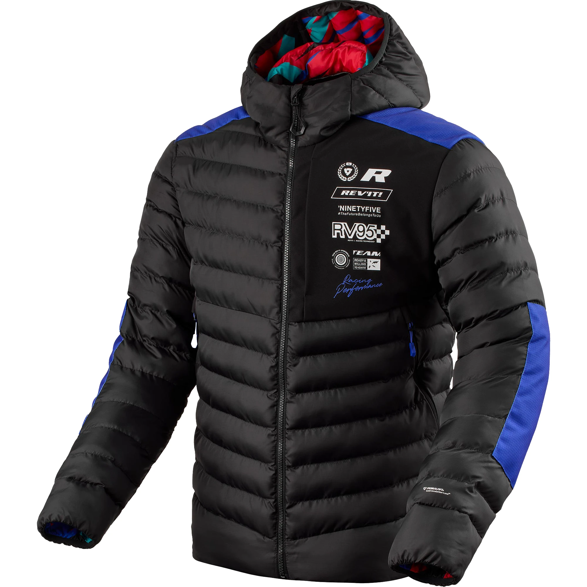 Rev'it Rev'it Payload Textile Jacket - Black / Blue