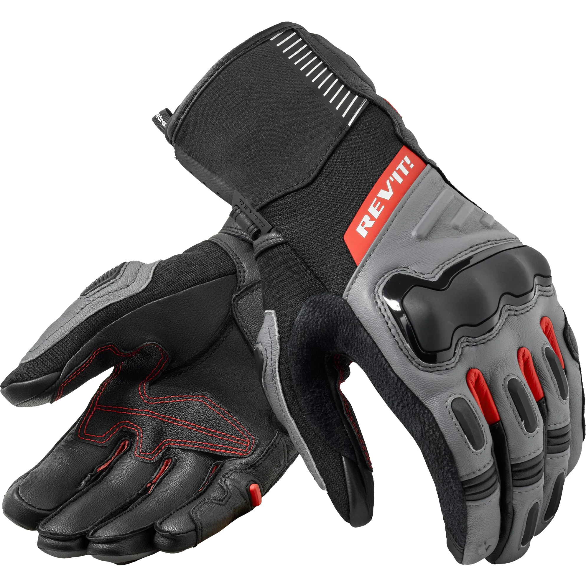 Rev'it Rev'it Sand 5 H2O Leather Gloves - Black / Grey
